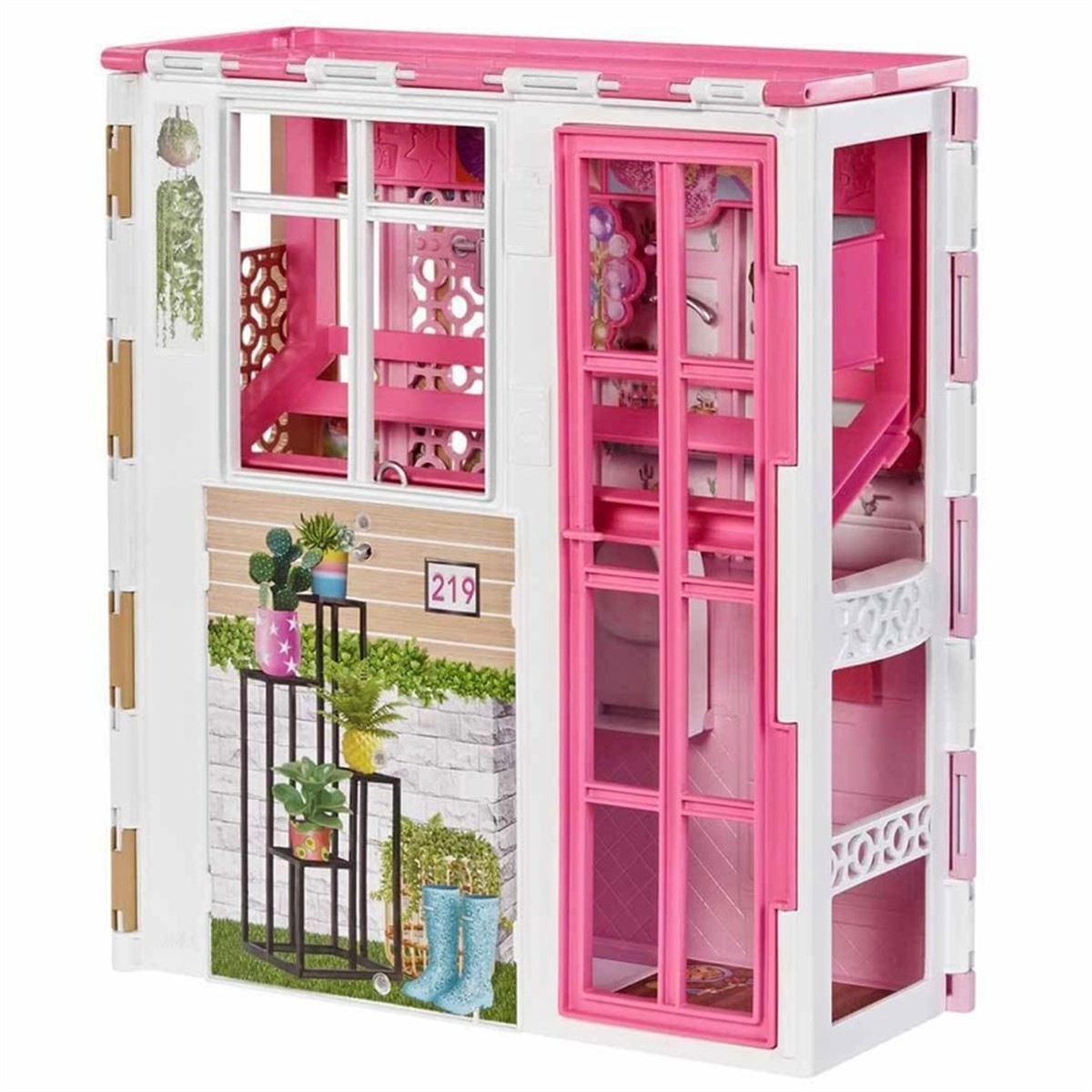 Barbie Taşınabilir Portatif Evi HCD47