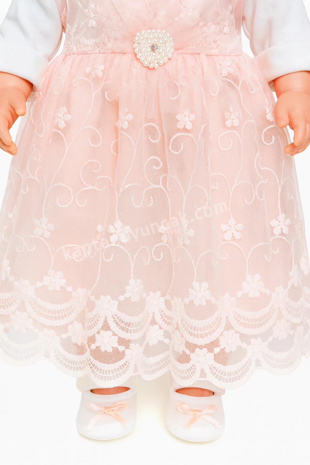 Özel Kıyafetli Türkçe Konuşan Sesli Azra Bebek 60 Cm Kahverengi Saçlı