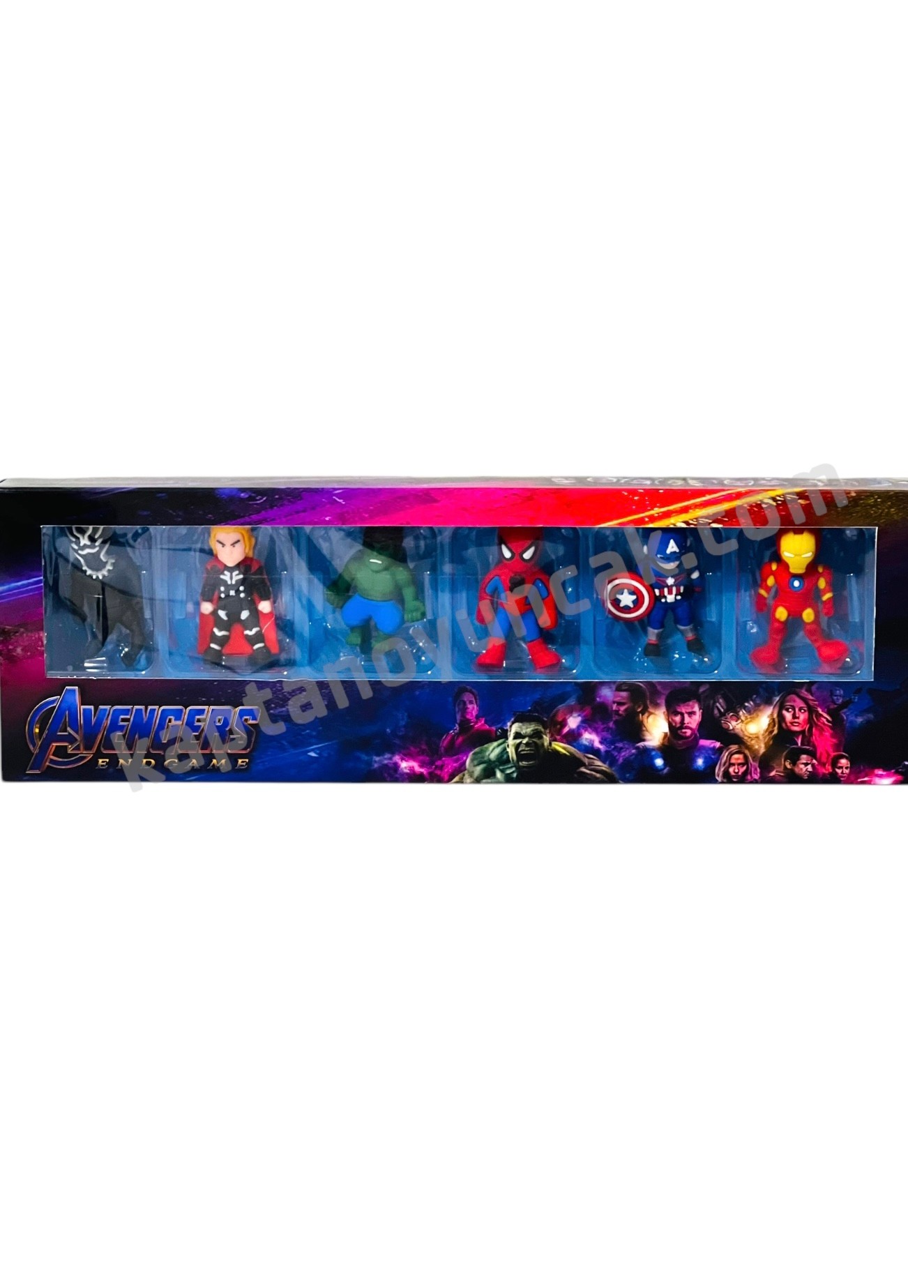 Avengers Süper Kahramanlar 6'lı Figür Oyuncak