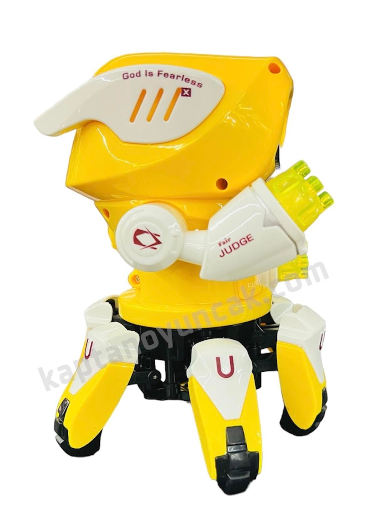 Can Hareketli Sesli Işıklı Robot Oyuncak
