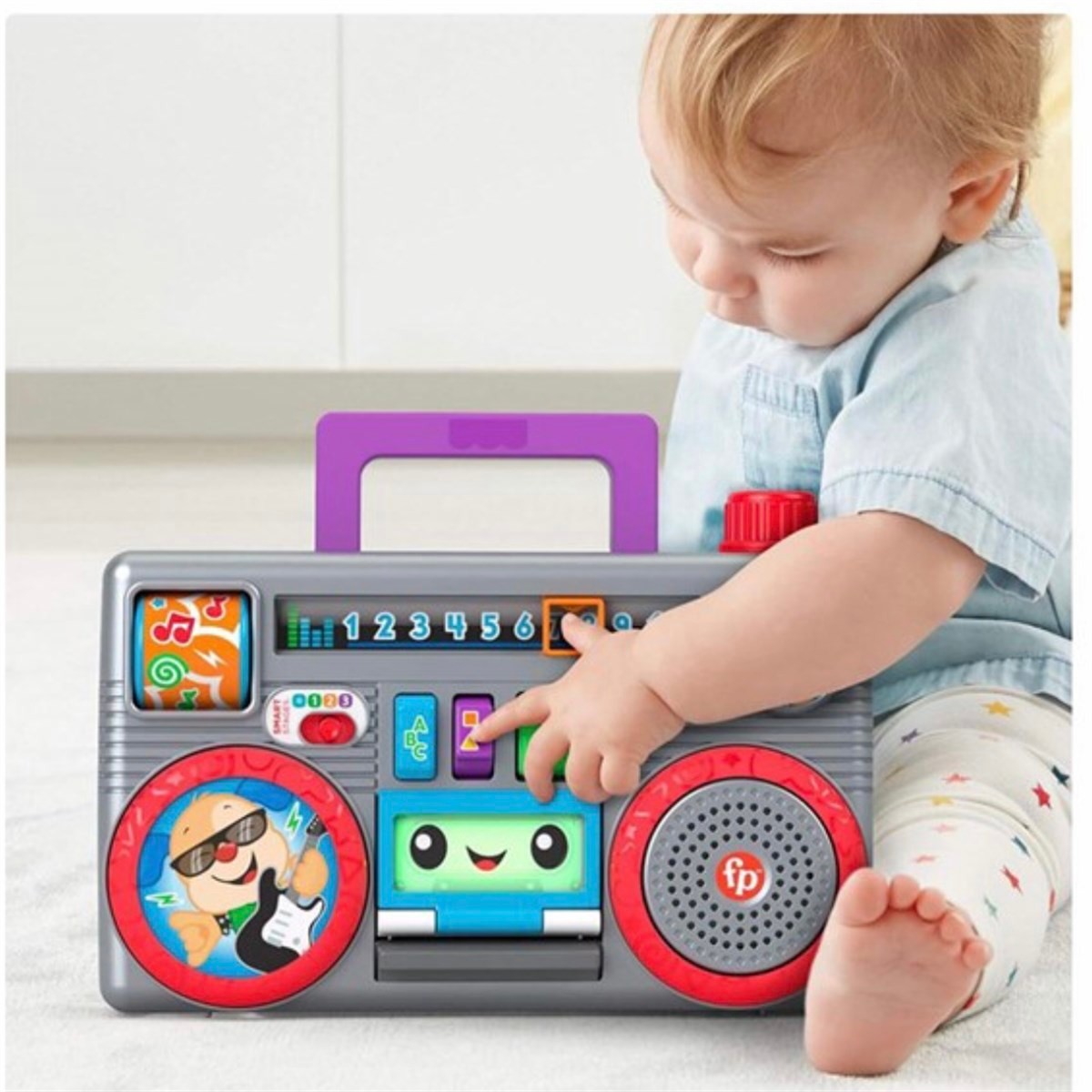 Fisher Price Eğlen ve Öğren Müzik Kutusu Türkçe Konuşan Aktivite Oyuncağı GYC04
