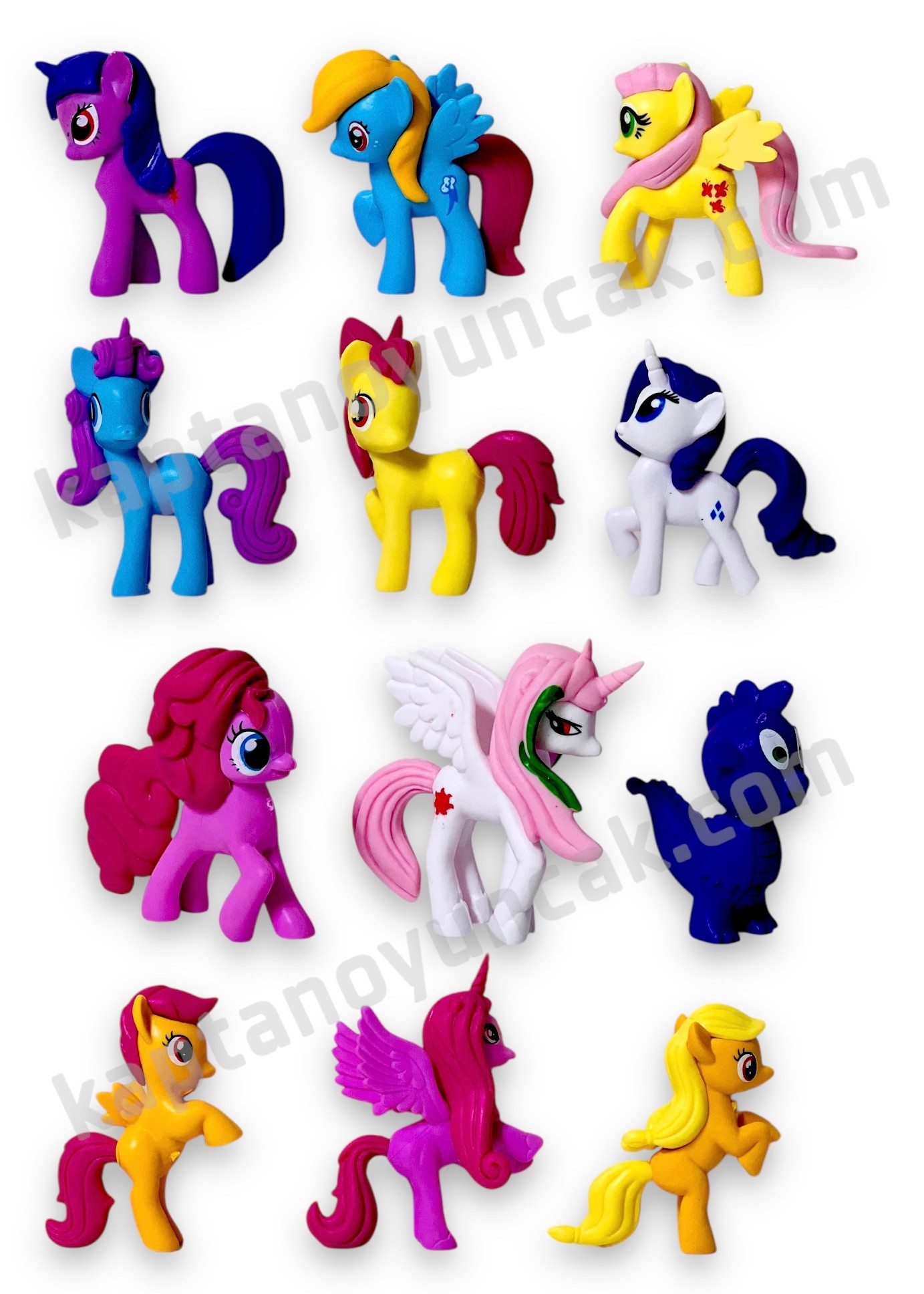 My Little Pony Aksesuarlı 12'li Figür Oyuncak Seti