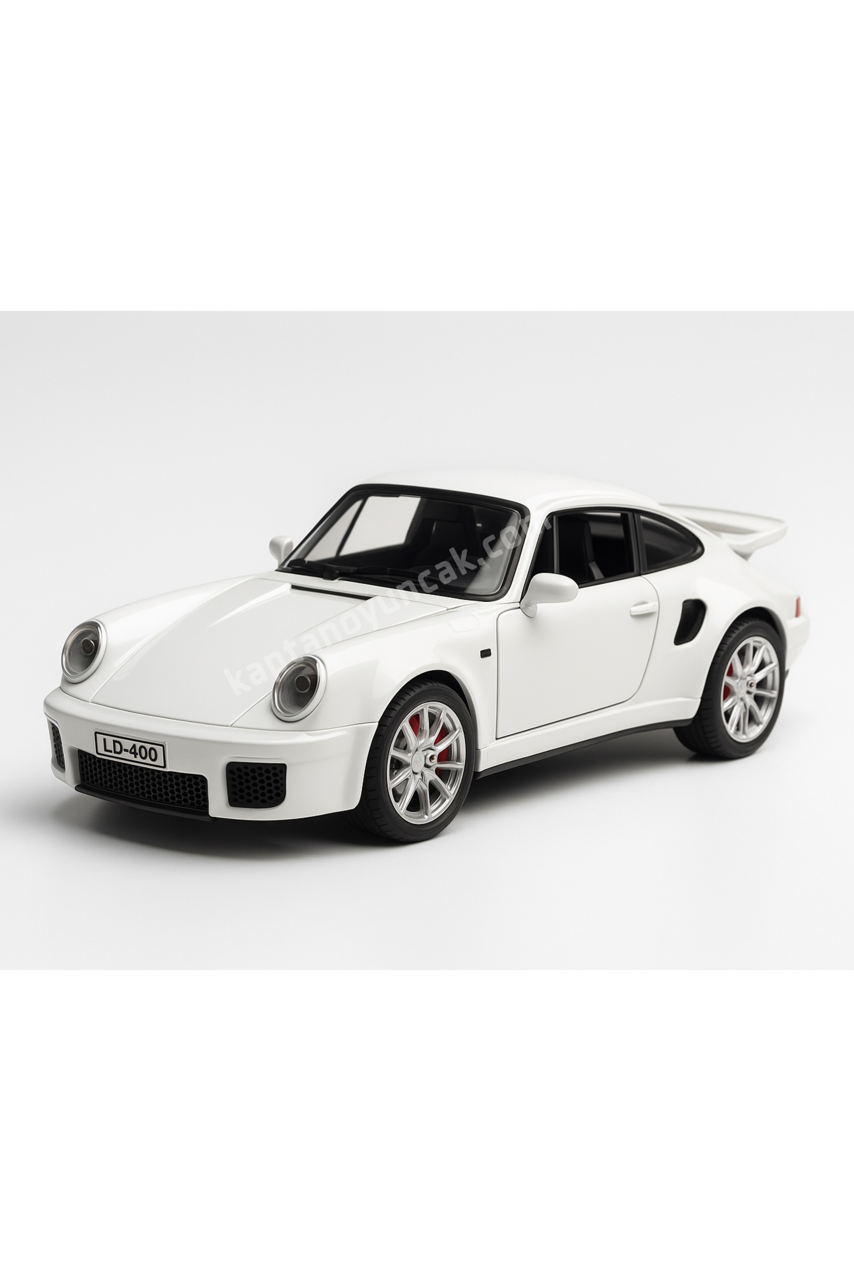 Duman Çıkartabilen Sesli Işıklı Sürtmeli Porsche Araba #2