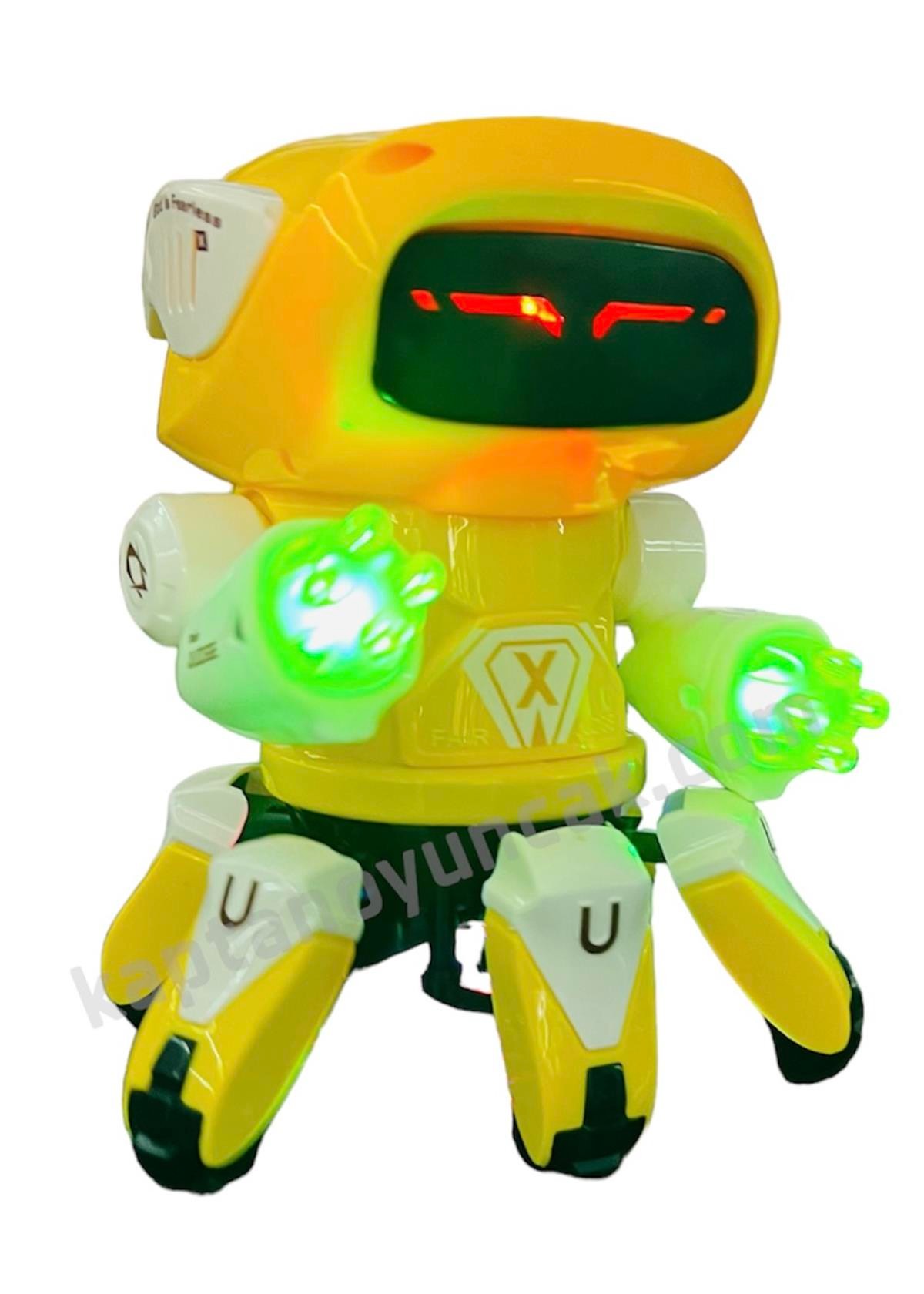 Can Hareketli Sesli Işıklı Robot Oyuncak
