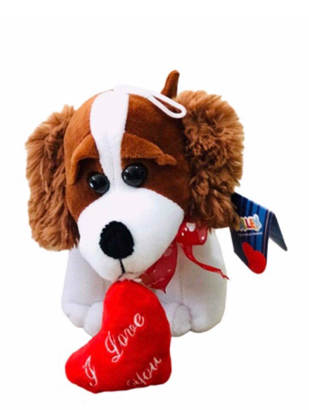 Halley 20 Cm Peluş Kalpli Köpek