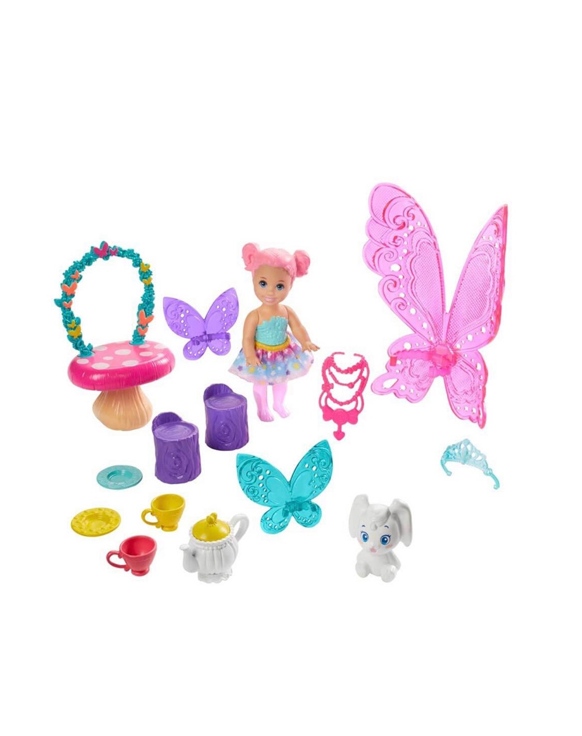 Barbie Dreamtopia Prenses Bebek ve Aksesuarları Oyun Seti
