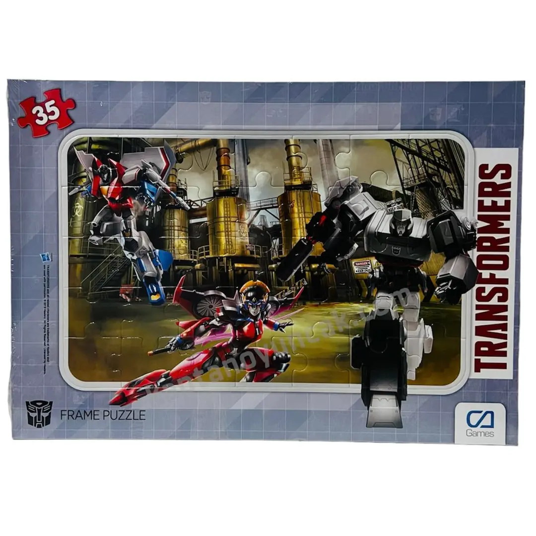 Transformers Eğitici Oyun Seti 35 Parça - Kaptan Oyuncak