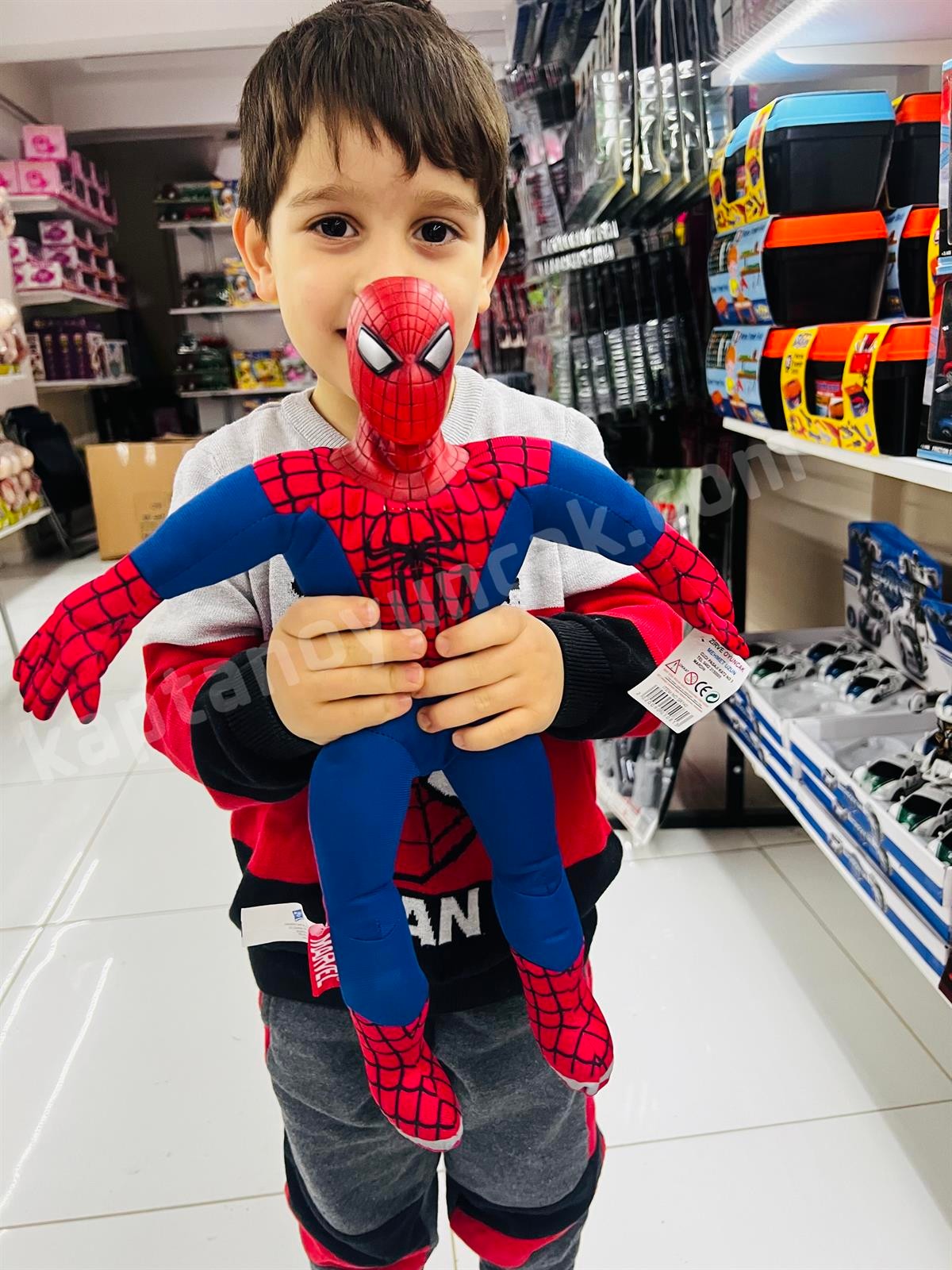Avengers Peluş Örümcek Adam 40 Cm Kafası Et