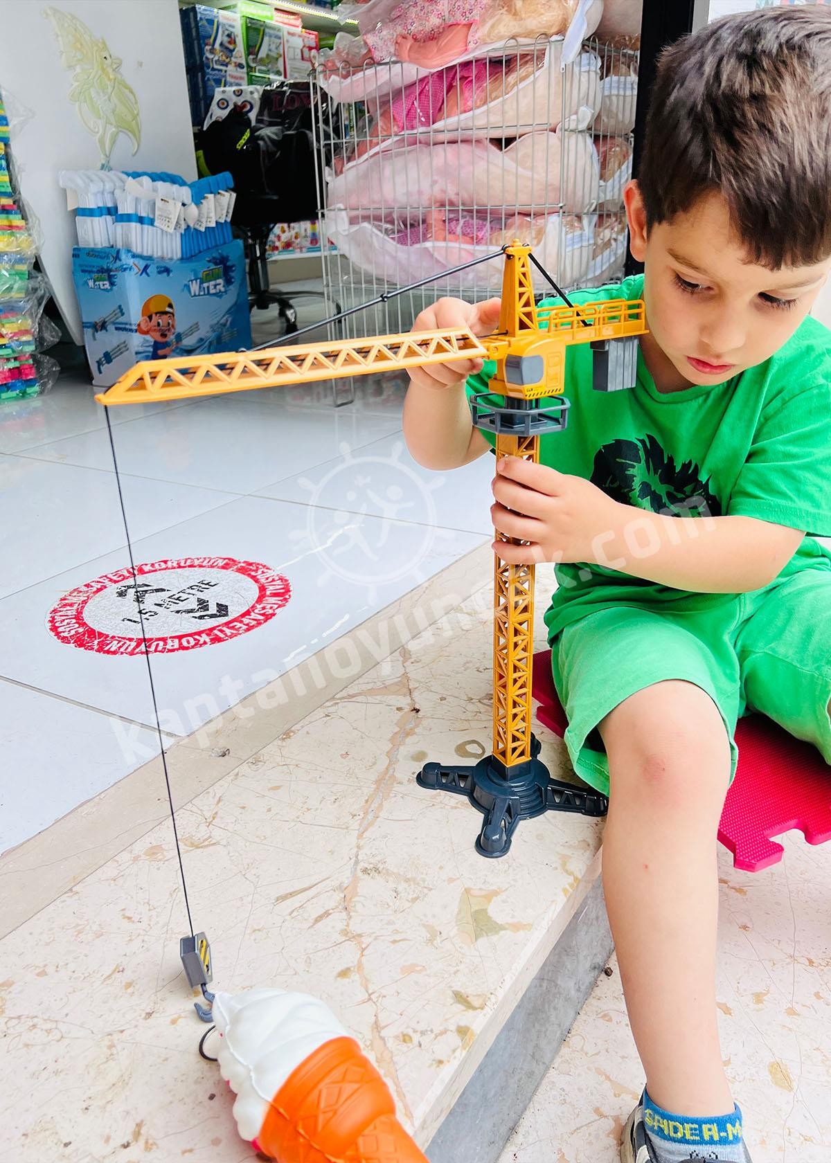 Pasifik 360 Derece Dönebilen Vinç İş Makinası İnşaat Aracı