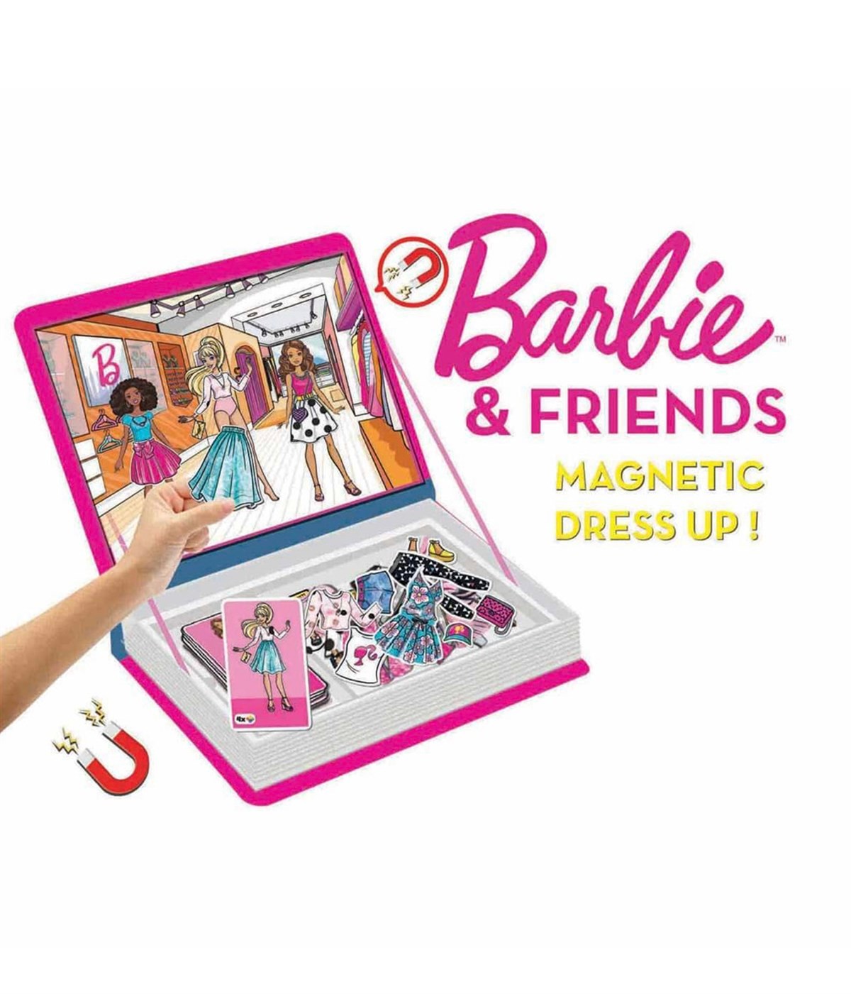 Barbie Manyetik Kıyafet Giydirme Oyunu