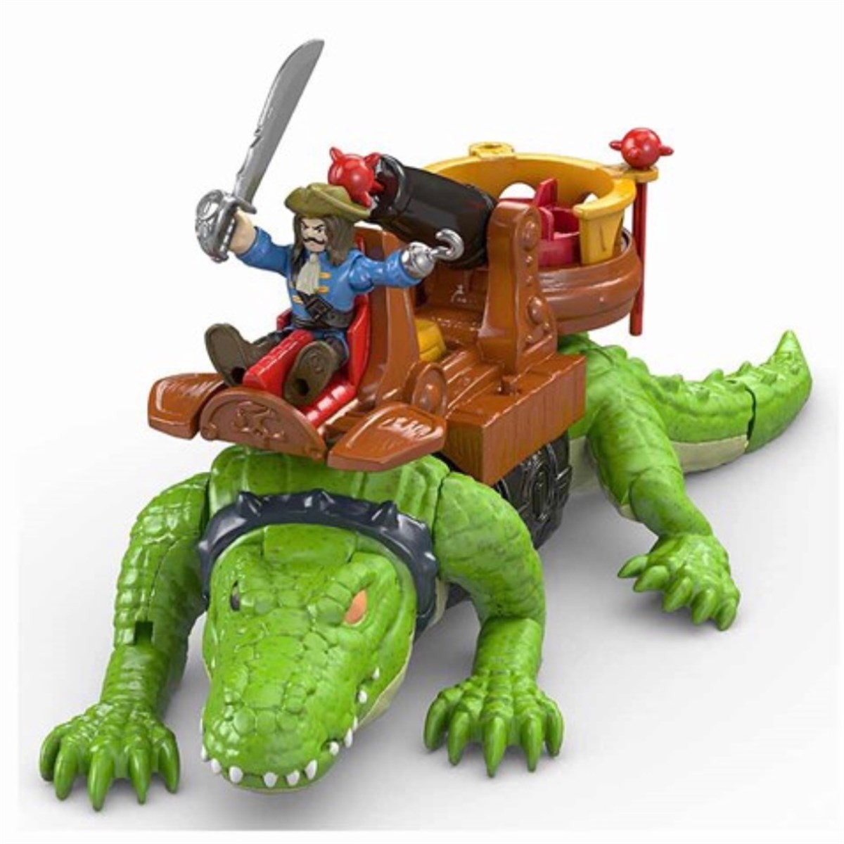 Fisher Price Yürüyen Timsah ve Korsan Hook DHH63