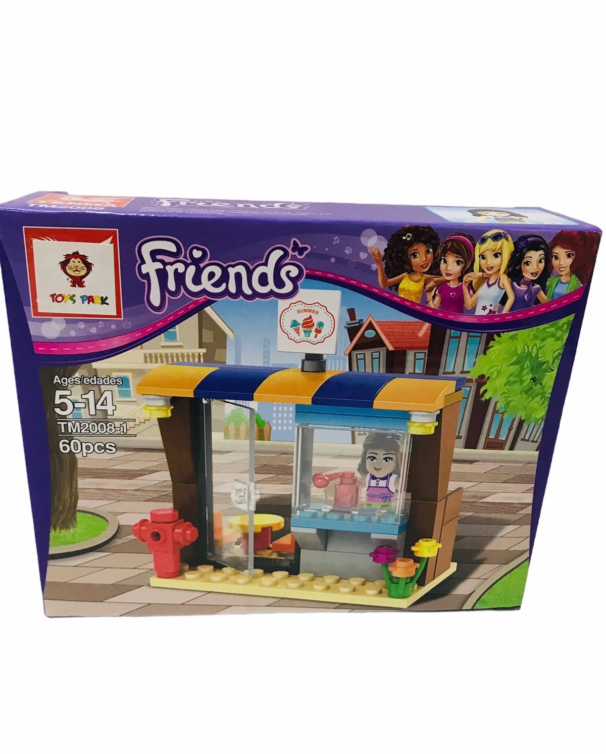 Yapboz Blok 60 Parça Dondurma Dondurmacı Friends Lego Oyuncak