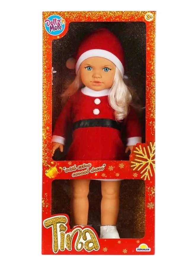 Tina Yılbaşı Partisi Bebek 45 Cm Yedek Kıyafetli