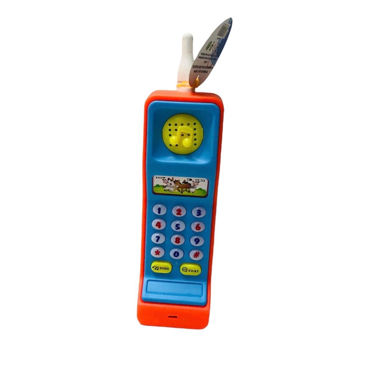 Kayyum Sesli Işıklı Eğitici Telefon - Eğitici Oyuncak Telefon