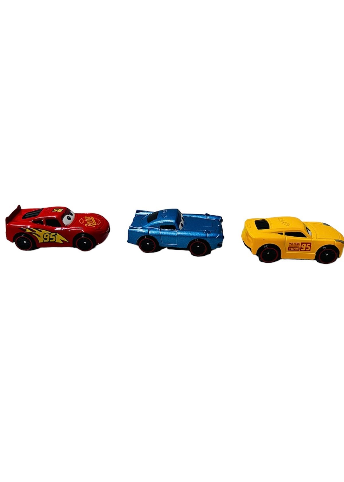 Cars Şimşek Mcqueen 3'lü Metal Araba