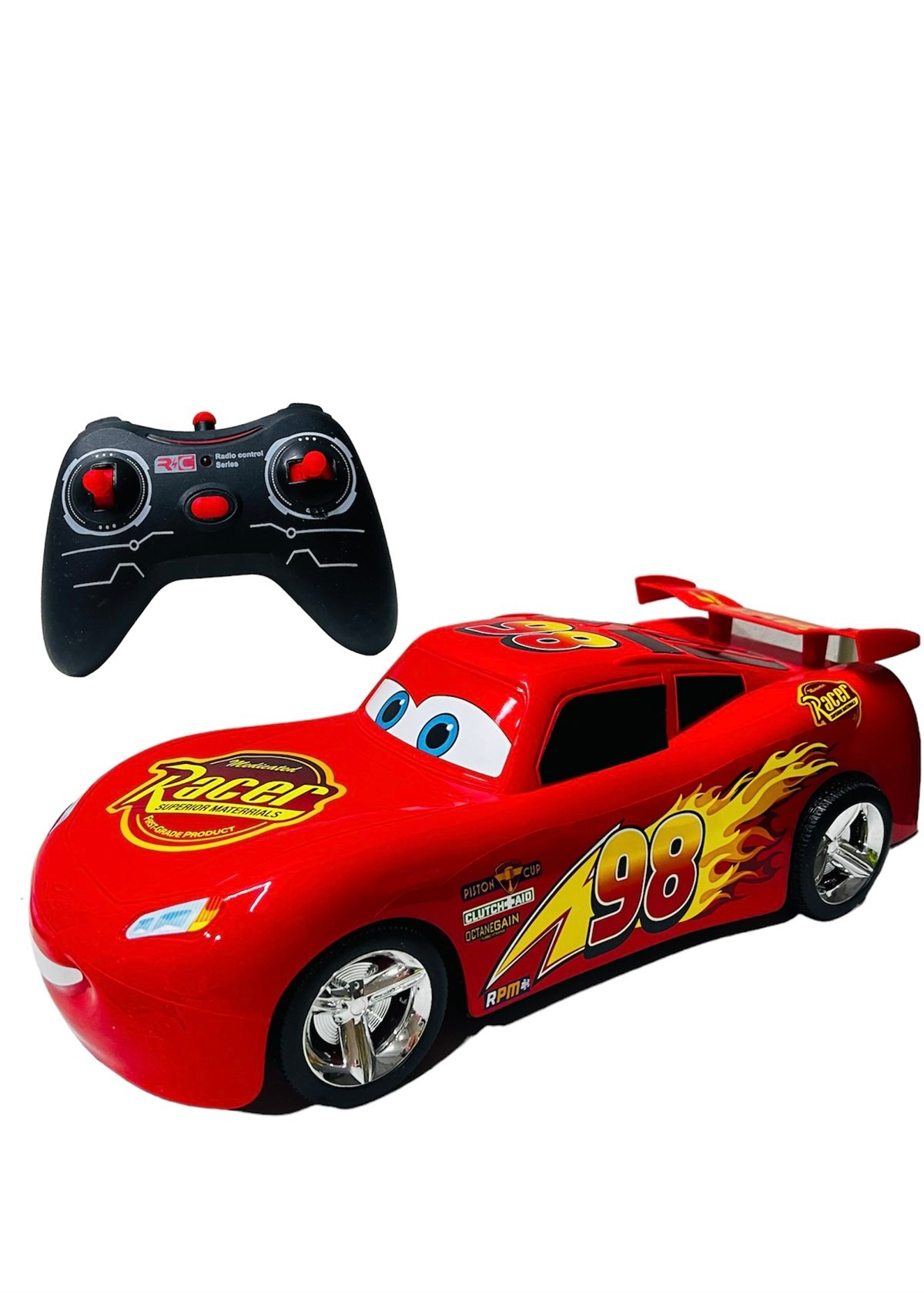 Toysan Uzaktan Kumandalı Şarjlı Şimşek Mcqueen Araba Büyük Boy