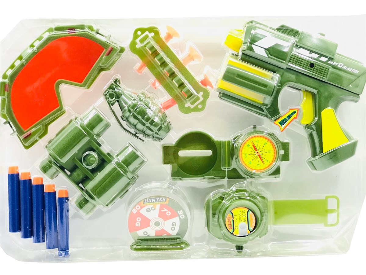 Nerf Silahlı Asker Oyuncak Seti