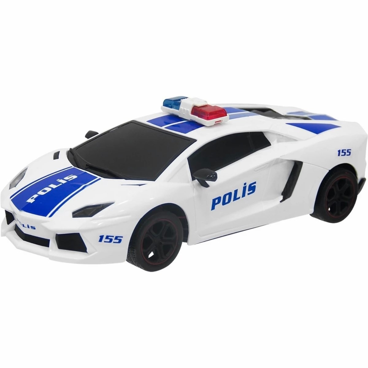 Toysan Sürtmeli Polis Arabası Büyük Boy