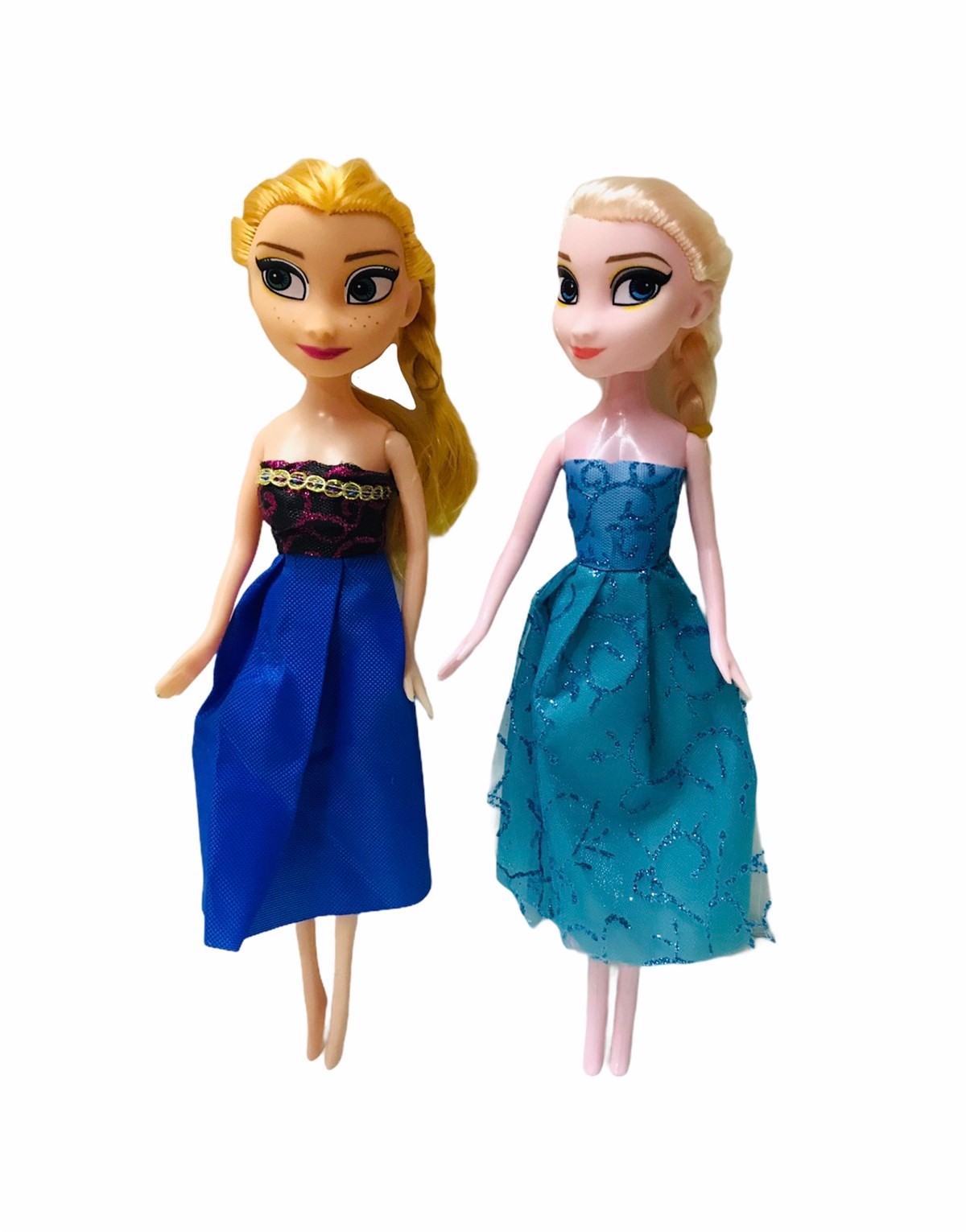 Frozen Elsa Anna 2li Oyuncak Bebek