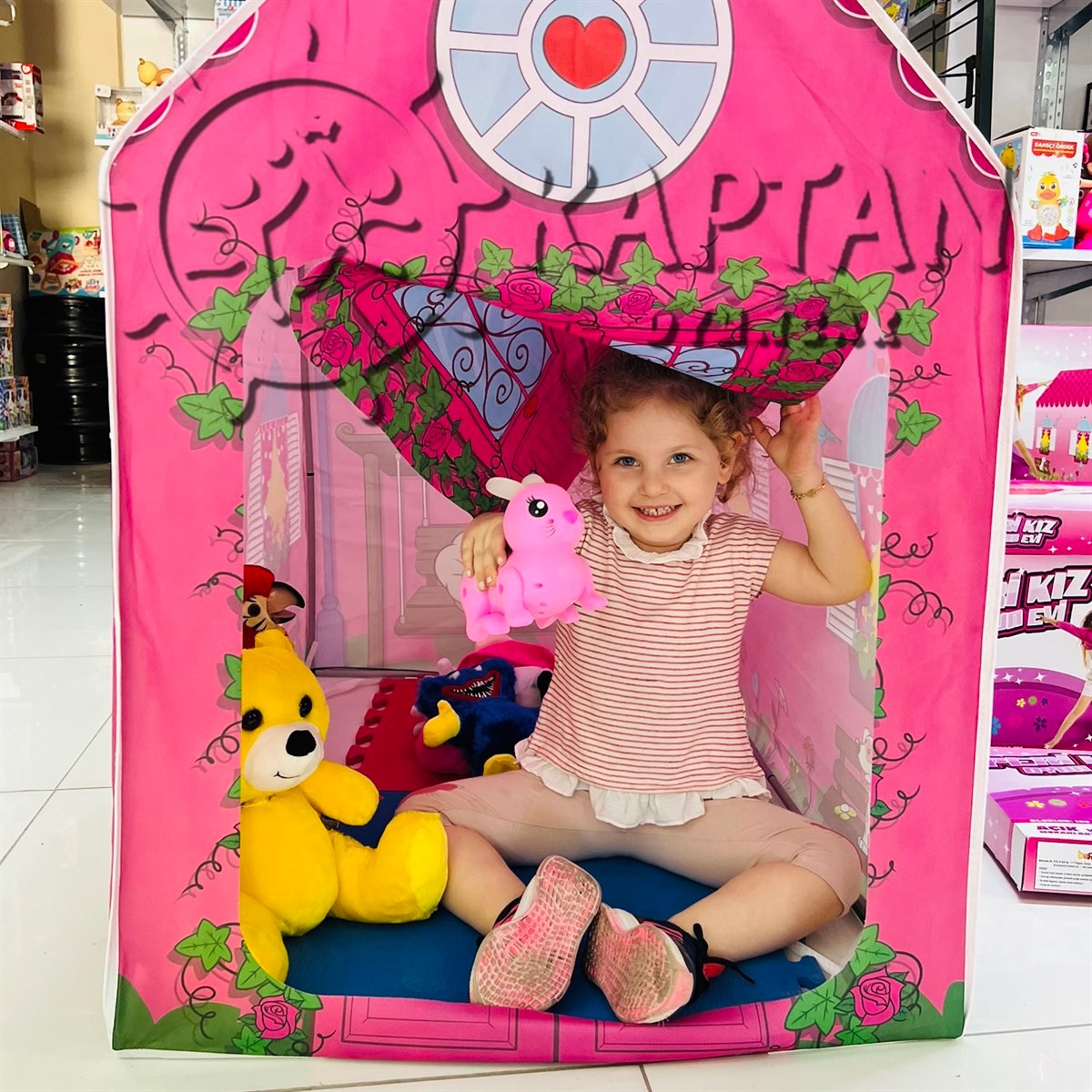 Beren Peri Kız Oyun Çadırı - Peri Kız Oyun Evi İç ve Dış Mekan