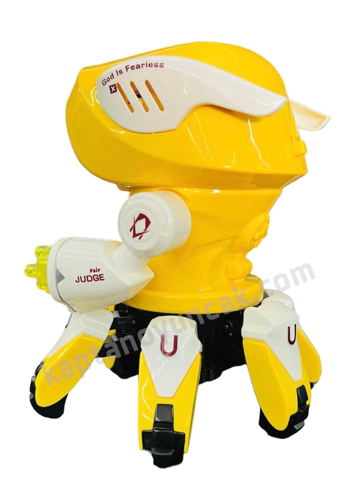 Can Hareketli Sesli Işıklı Robot Oyuncak