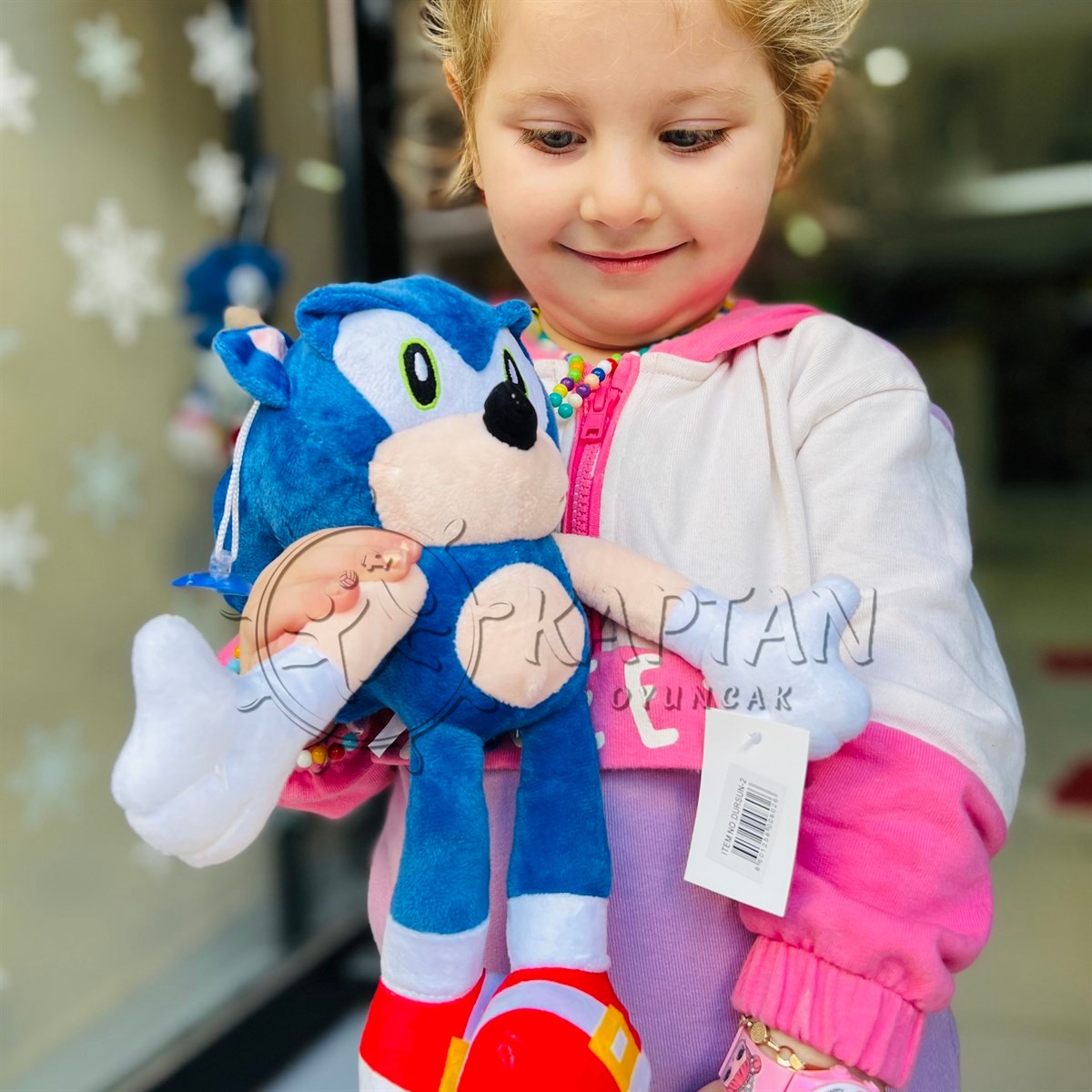 Süper Sonic Peluş Oyuncak 30 Cm