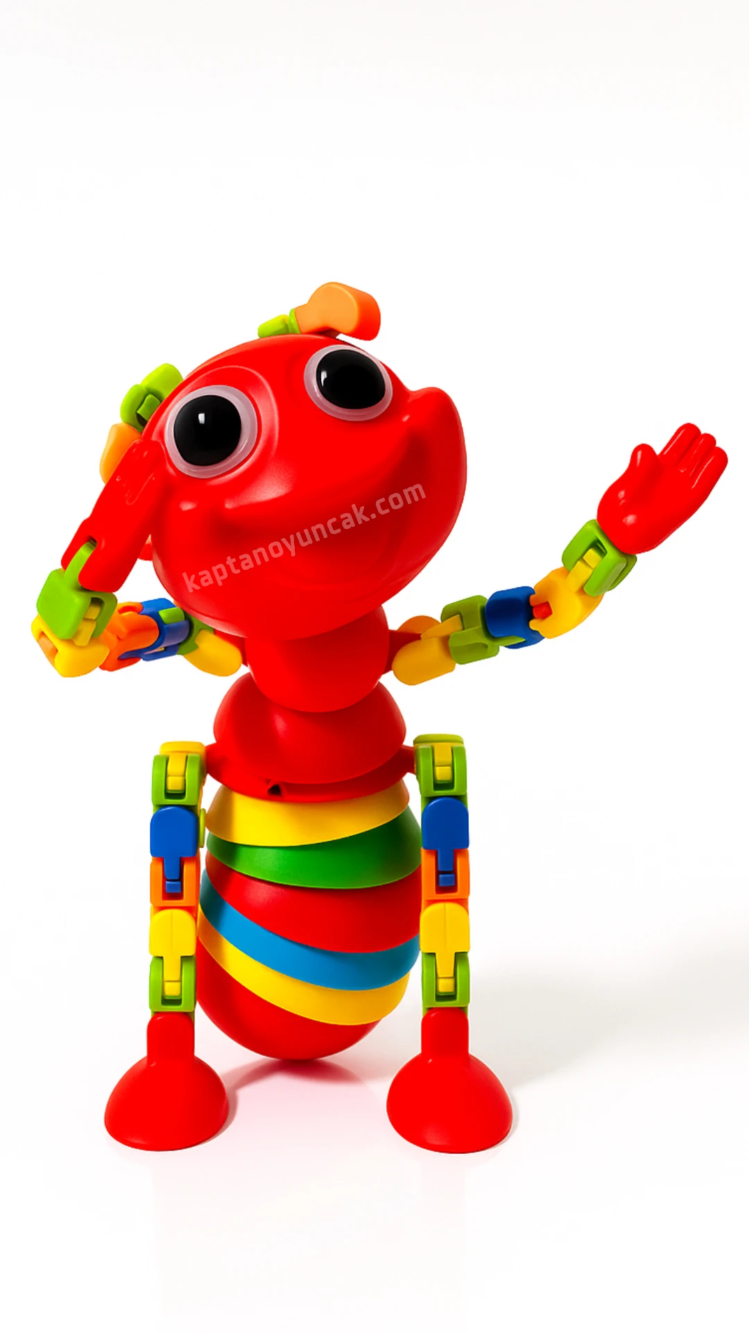 Sevimli Eğitici Sök Tak Renkli Akrobat Karınca Montessori Eğitici Oyuncak