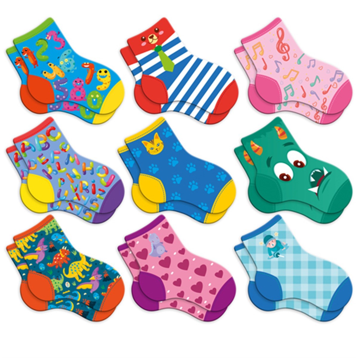Circle Toys Kayıp Çoraplar Eşleştirme Oyunu