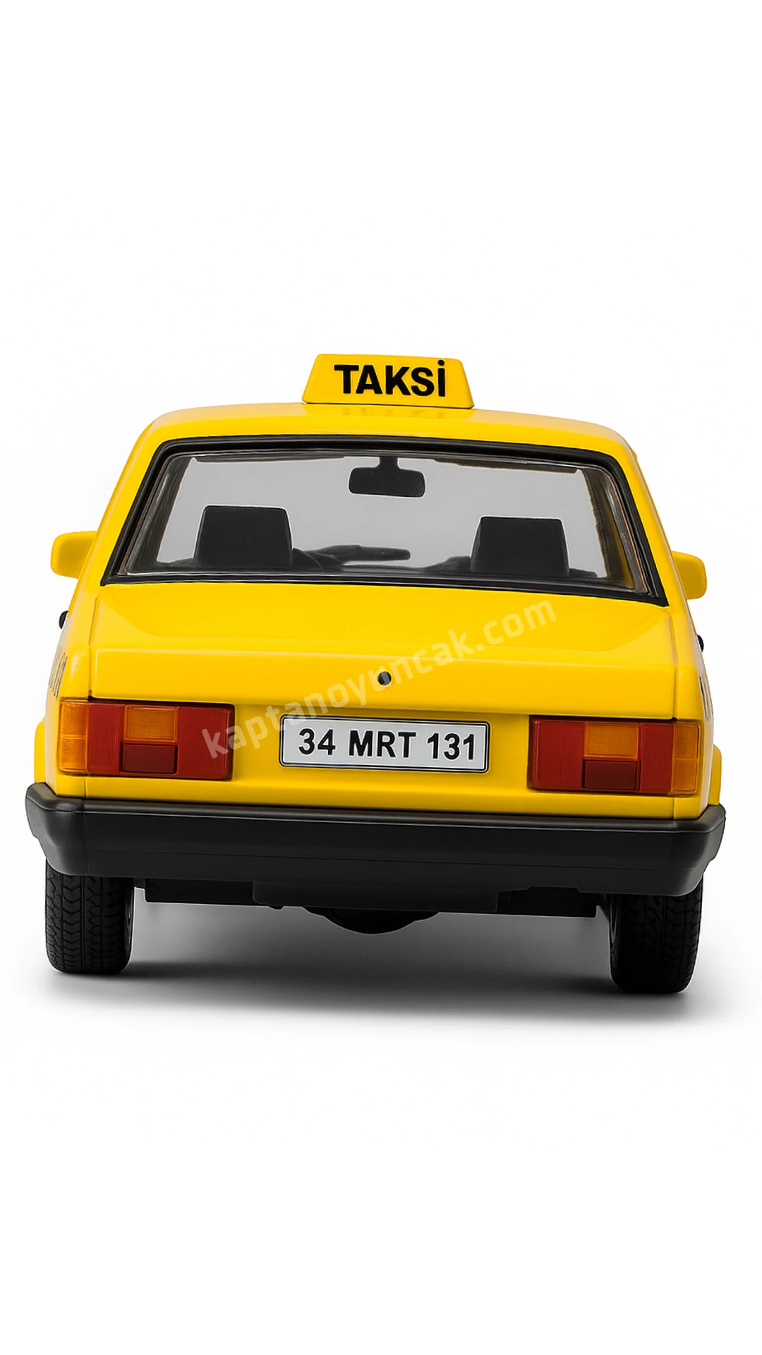 Birlik Nostanji Kapıları Açılan Çek Bırak Korna Sesli Metal Sarı Taksi Hacı Murat Araba