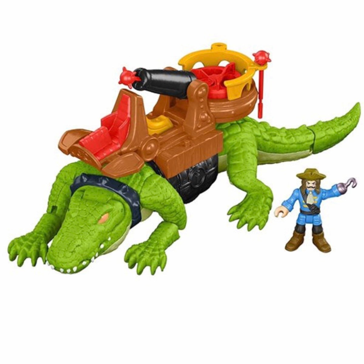 Fisher Price Yürüyen Timsah ve Korsan Hook DHH63