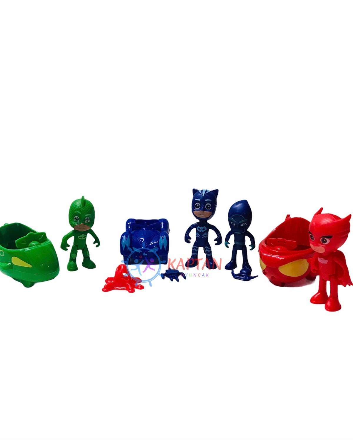 3 Araç Pj Masks Pijamaskeliler Oyuncak