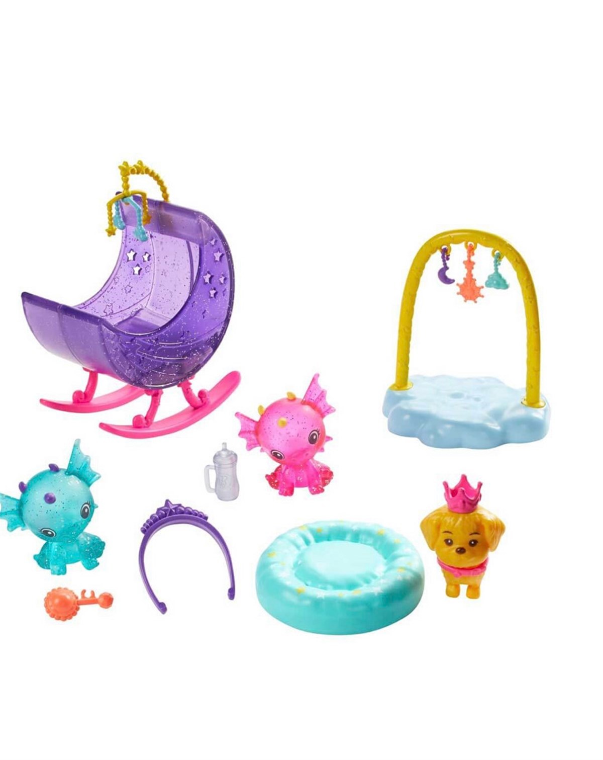 Barbie Dreamtopia Prenses Bebek ve Aksesuarları Oyun Seti