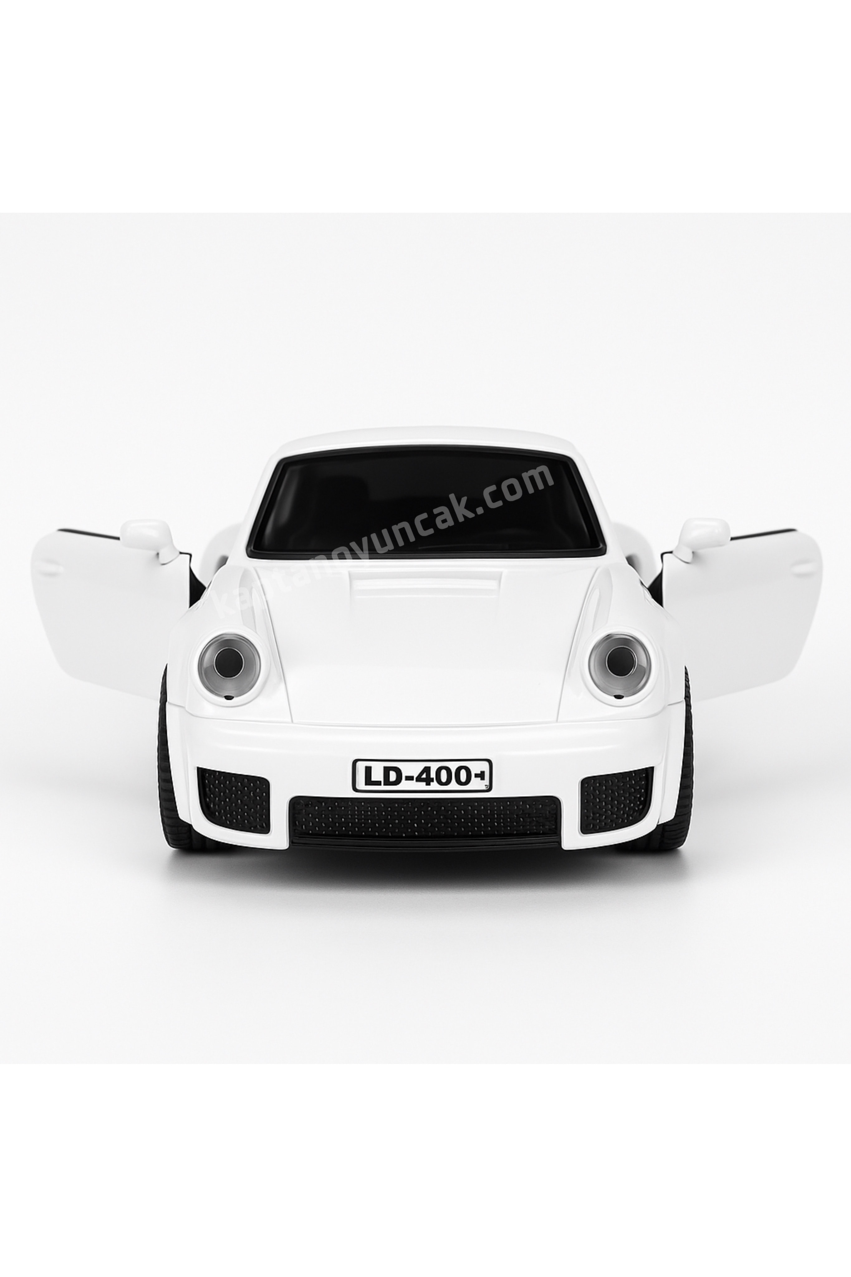 Duman Çıkartabilen Sesli Işıklı Sürtmeli Porsche Araba #2