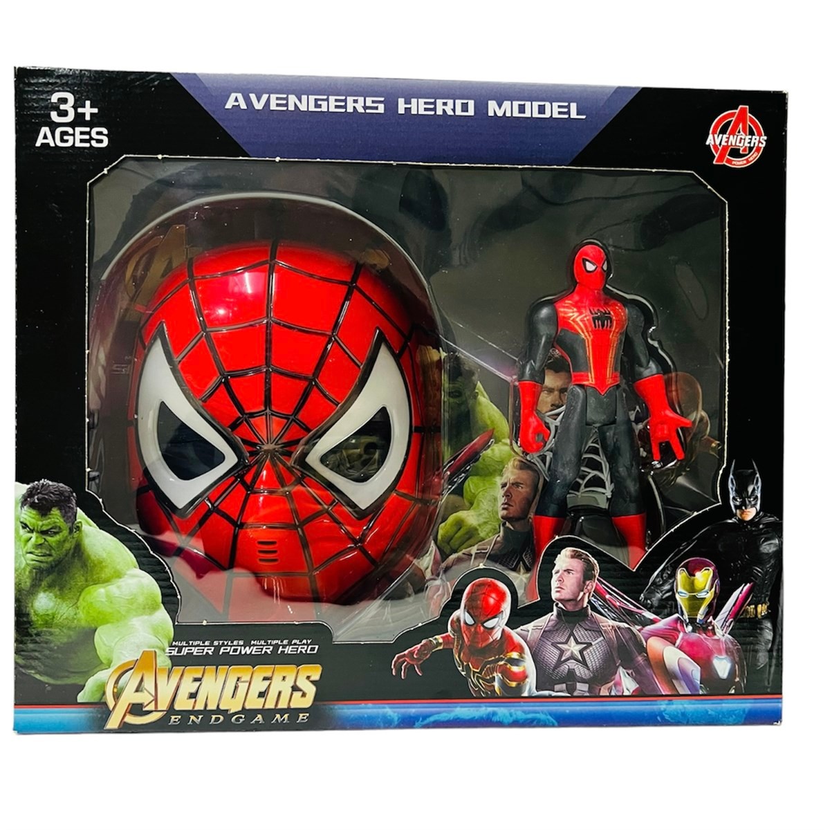 Avengers Işıklı Örümcek Adam Işıklı Örümcek Adam Maske Oyuncak Seti