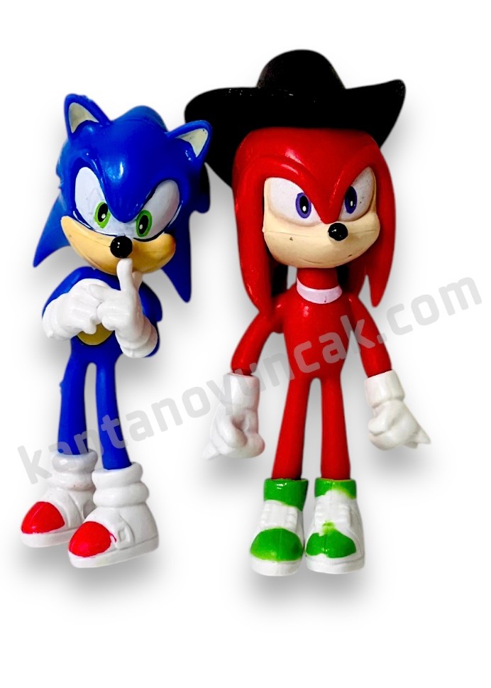 Süper Sonic ve Arkadaşları 8'li Figür Oyuncak Seti