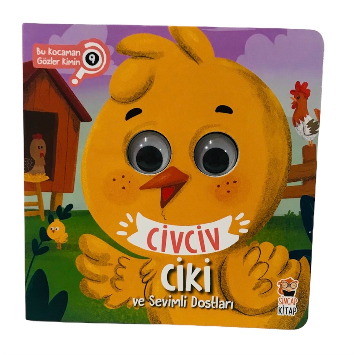 Civciv Ciki ve Sevimli Dostlar Bu Kocaman Gözler Kimin