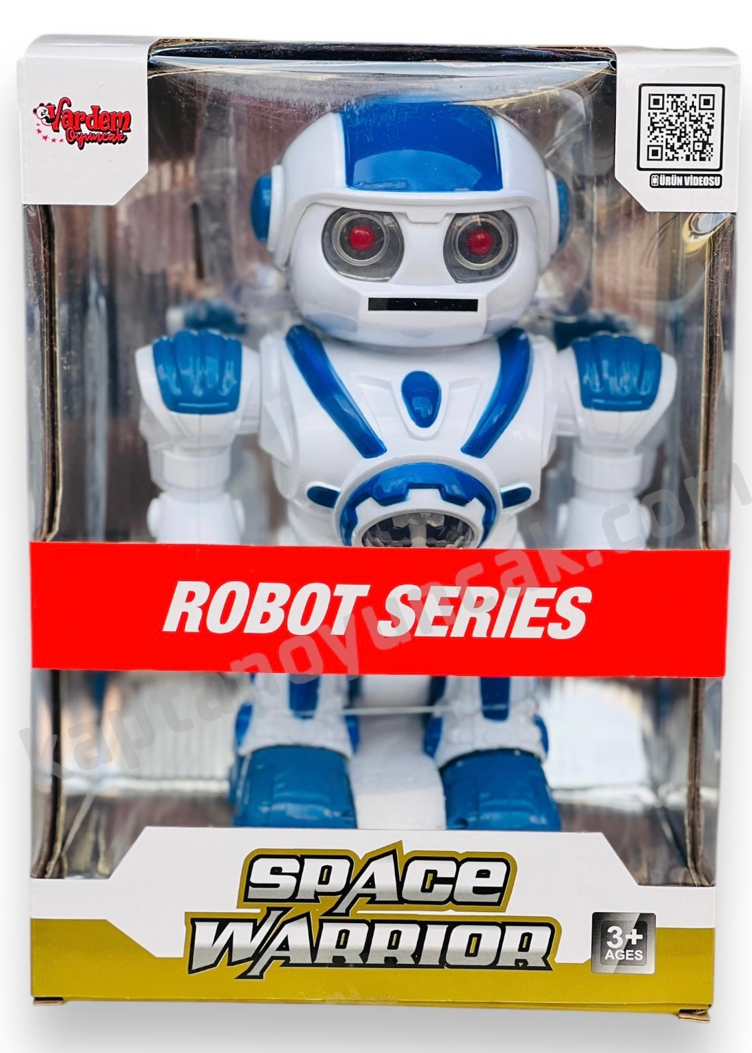 Sesli Işıklı Hareketli Disk Fırlatan Akıllı Robotum