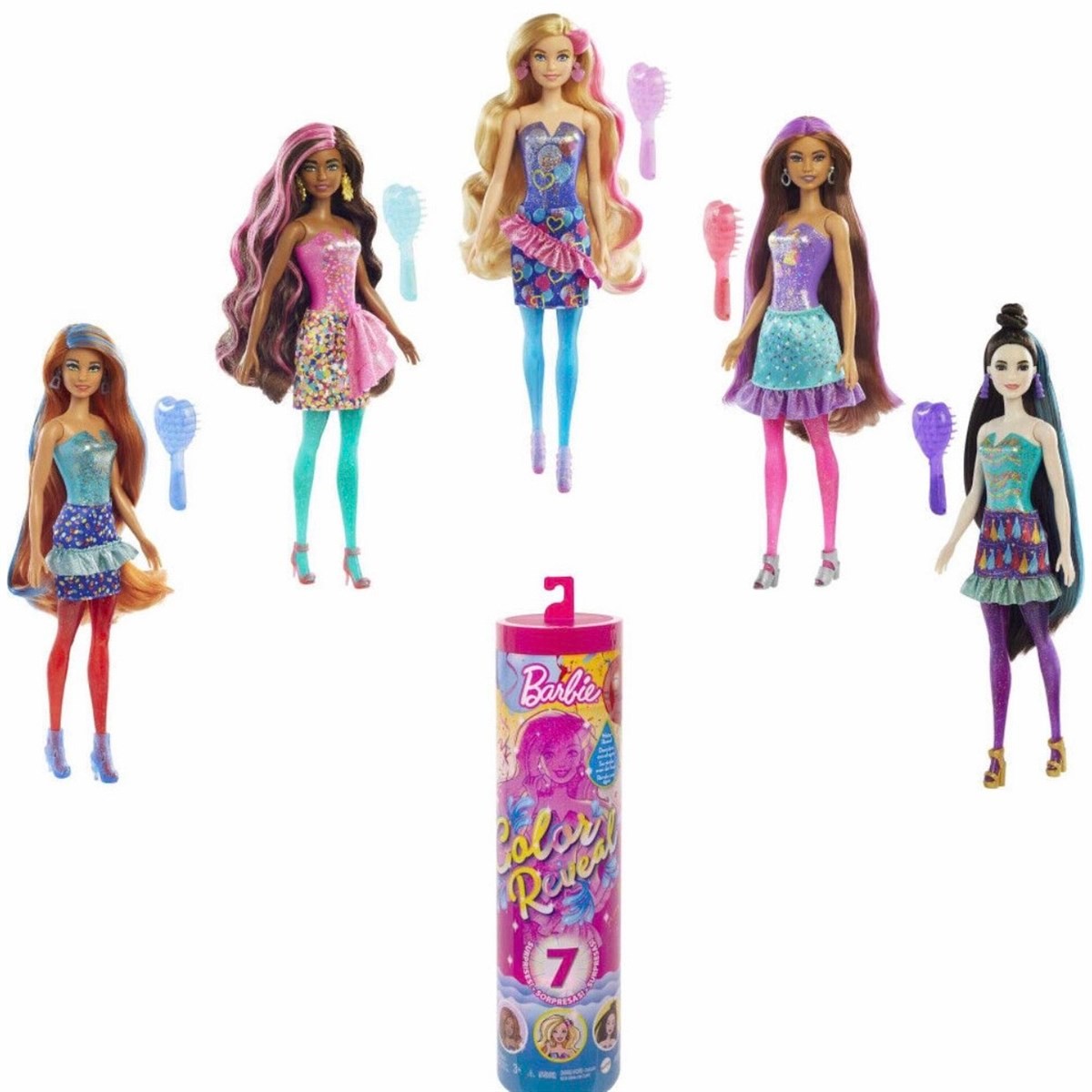 Barbie Color Renk Değiştiren Barbie Parti Serisi - Seri 4