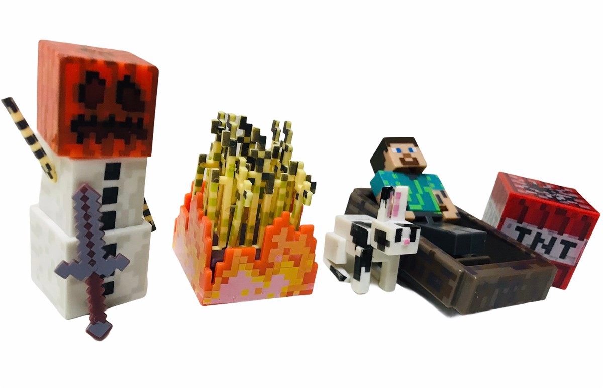 Minecraft Oyuncak Figür Karakterleri 7 Parça Oyuncak Seti
