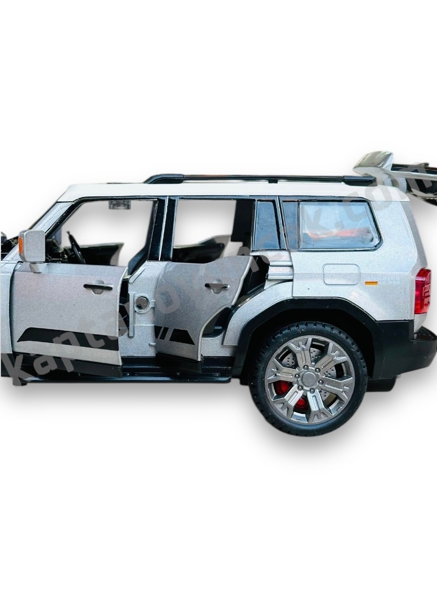 Çek Bırak Sesli ve Işıklı Duman Çıkartan Metal Jeep