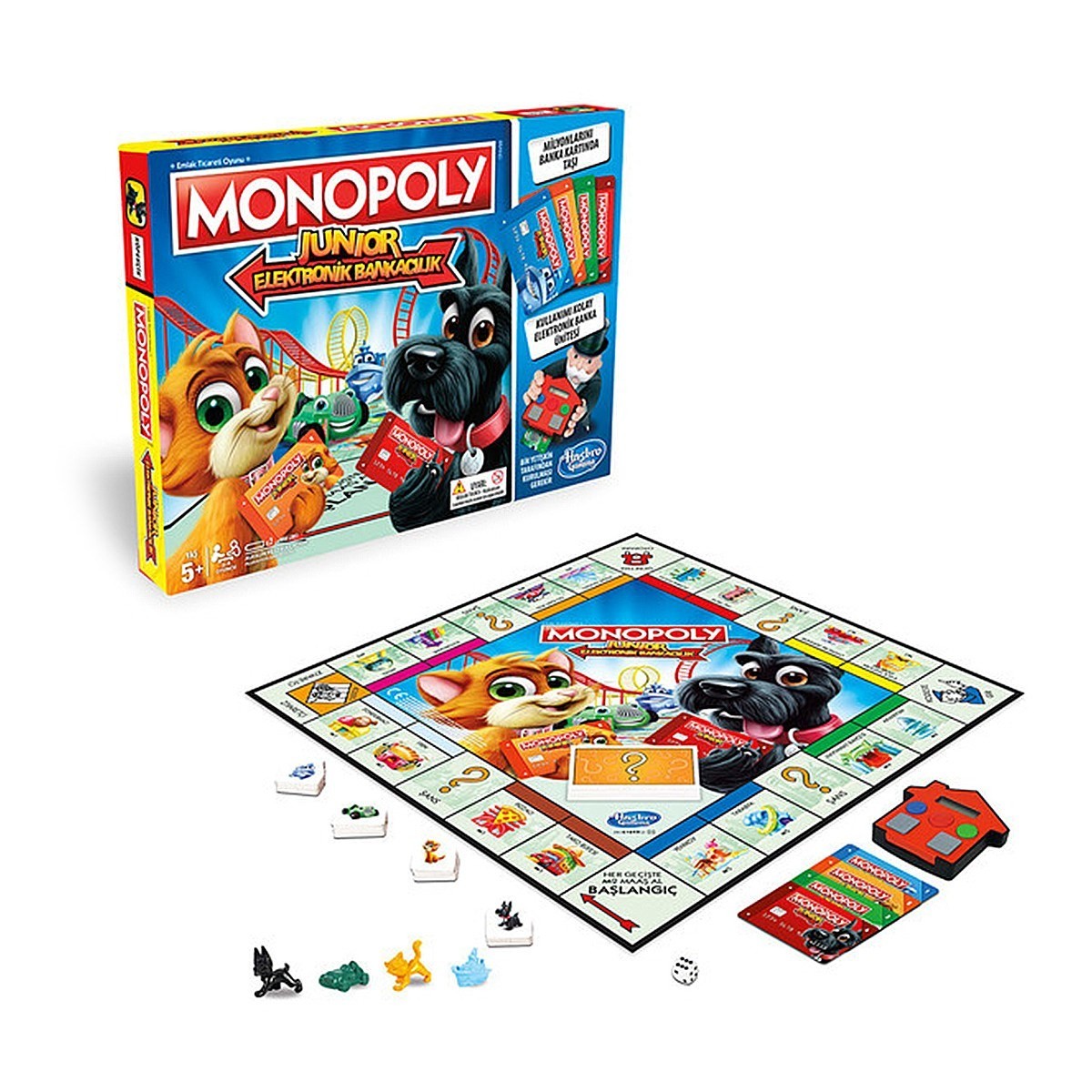 Monopoly Junior Elektronik Bankacılık Kutu Oyunu