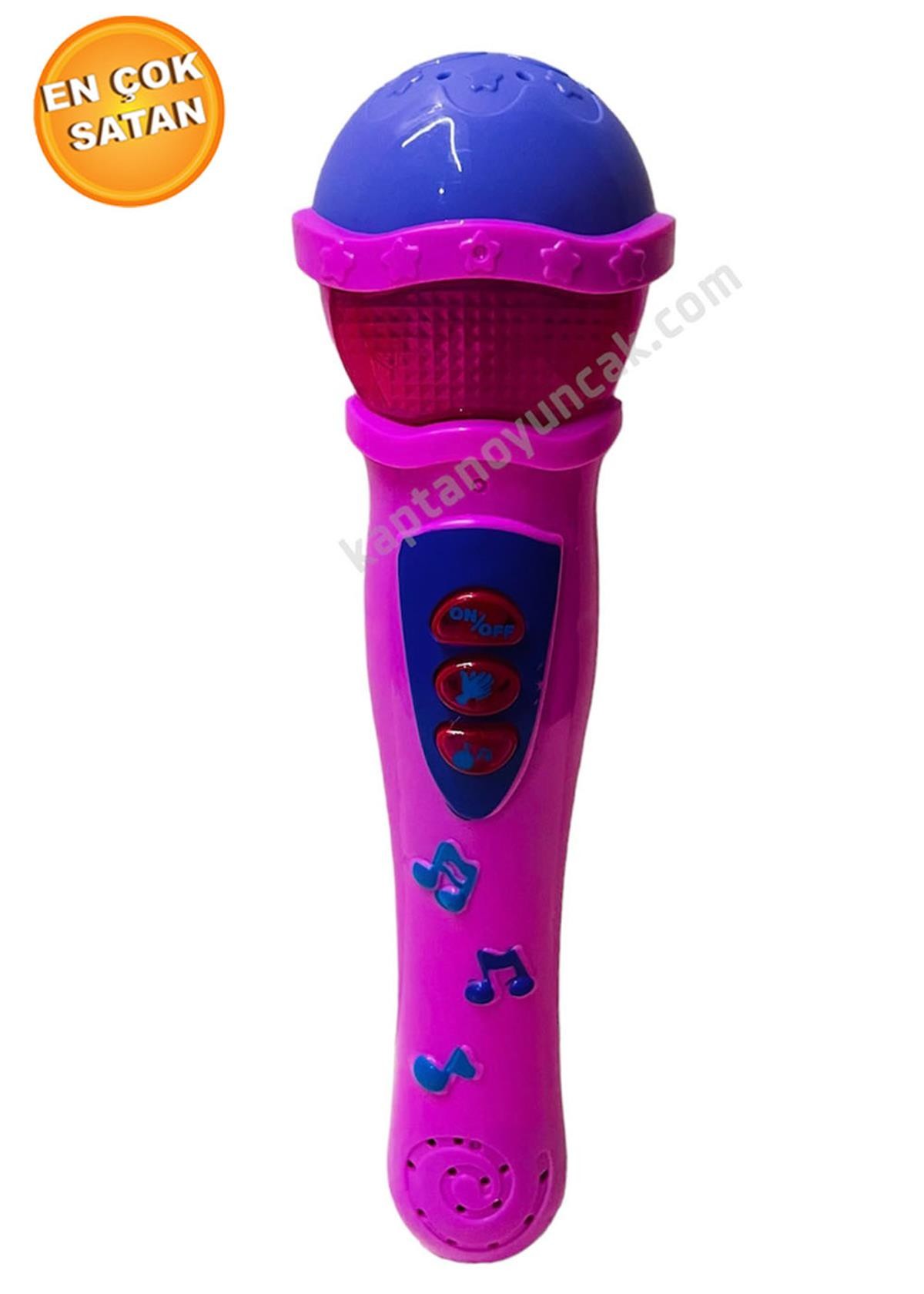 Pasifik Karaoke Mikrofon Sesli Işıklı Oyuncak