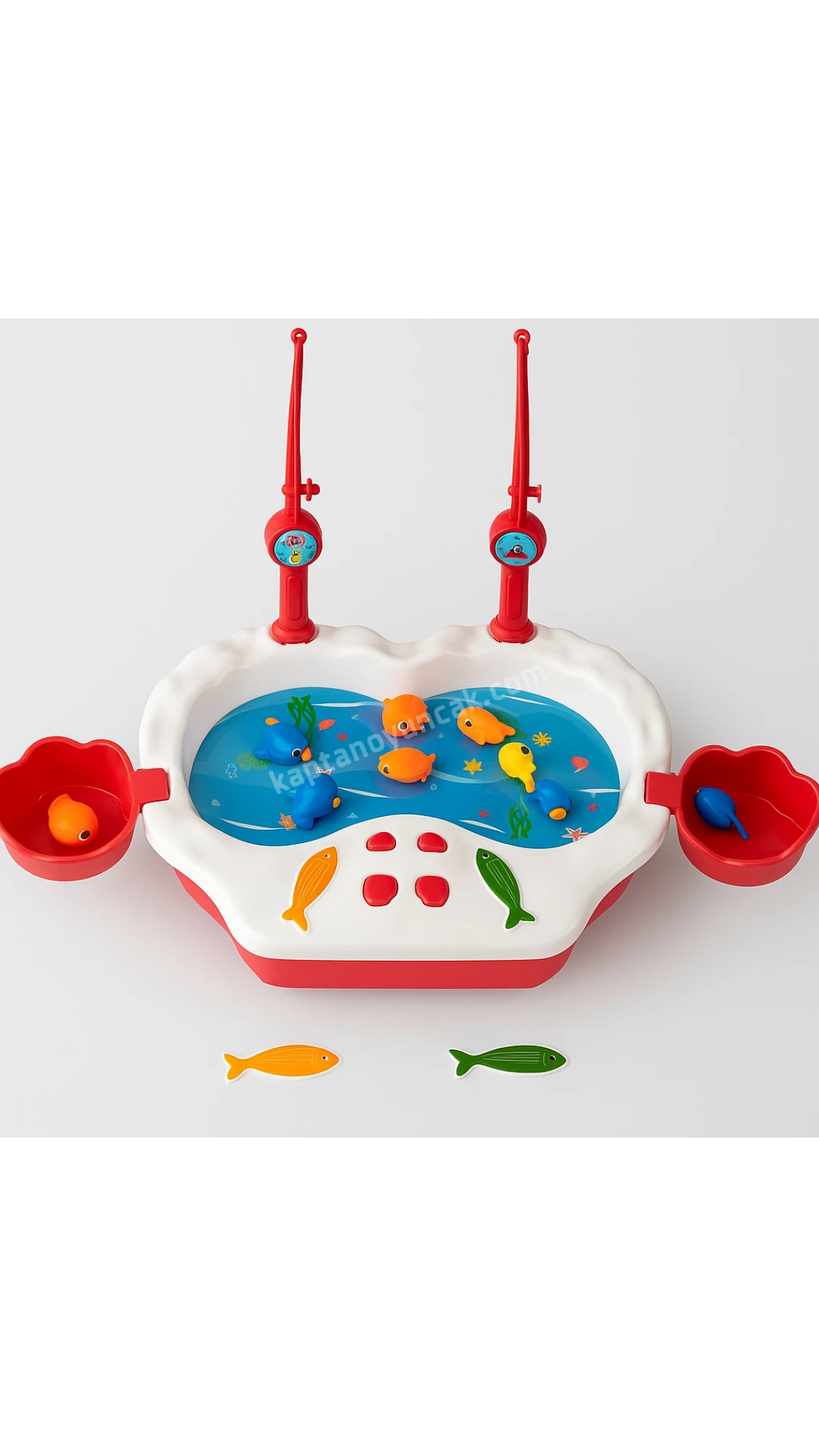 Sulu Oynanan Havuzlu Balık Tutma Oyun Seti