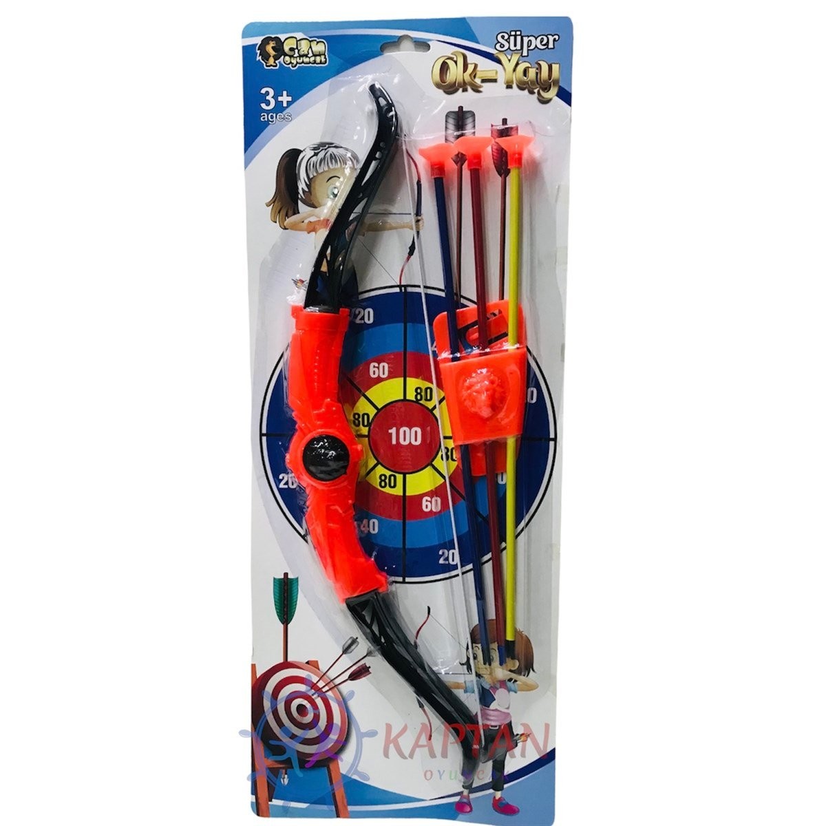 Can Ok Yay Vantuz Fırlatan Oyun Seti - Büyük Boy