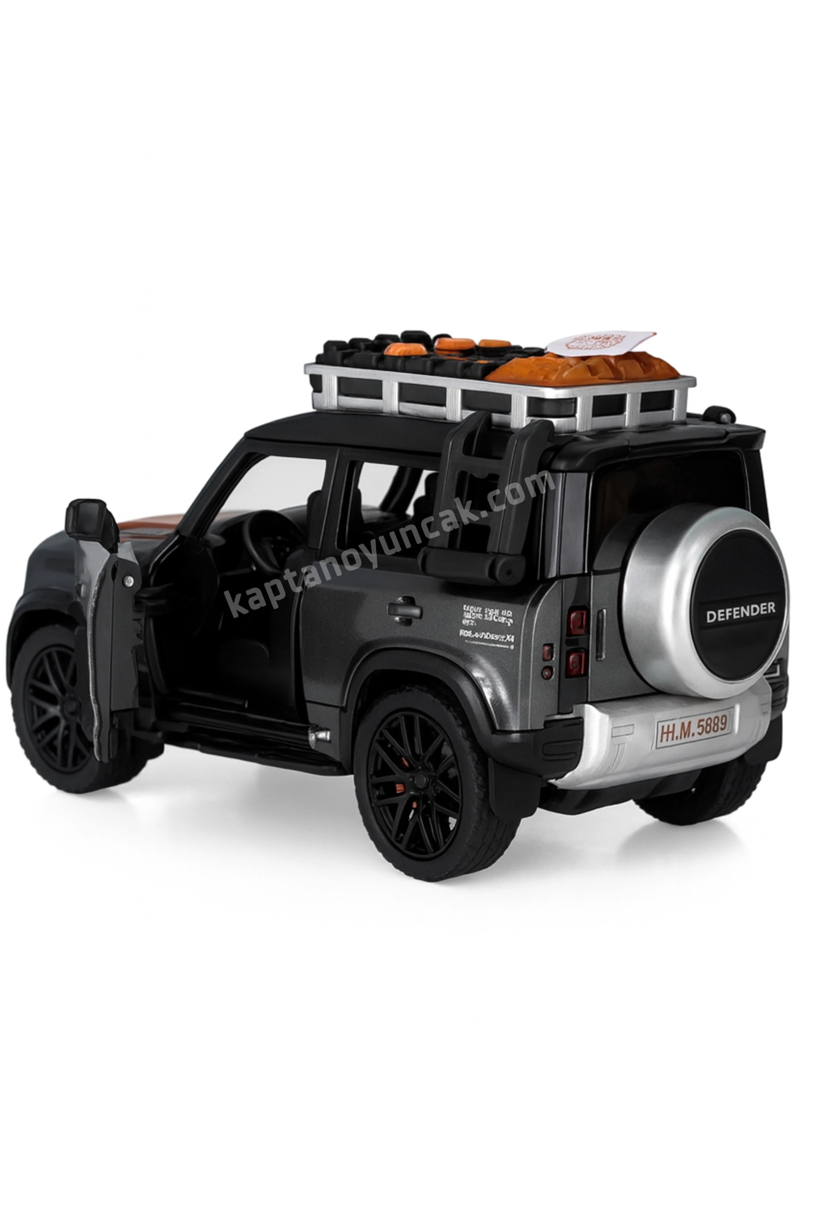 Sürtmeli Sesli Işıklı Polis Off Road Araba