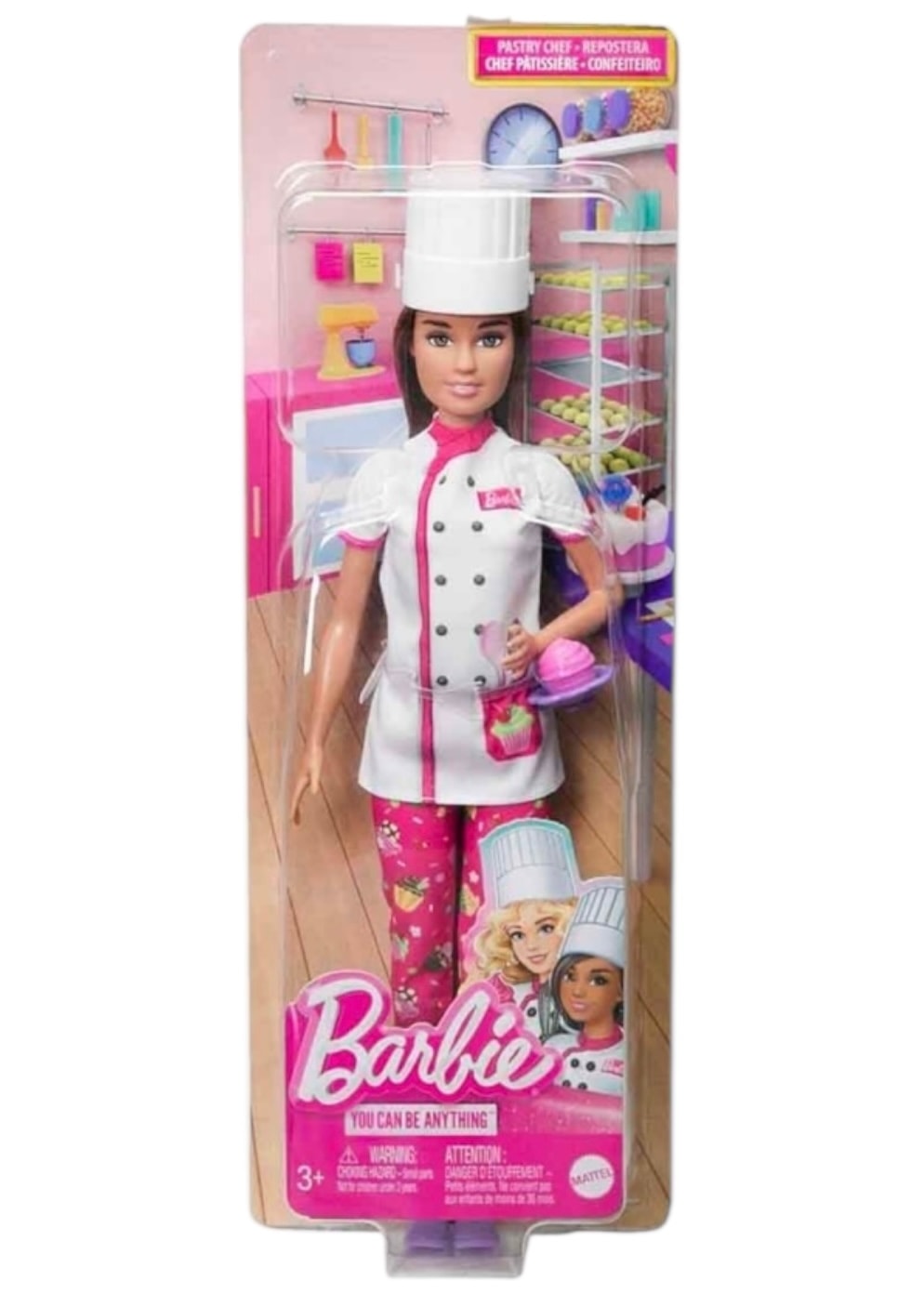 Barbie Kariyer Bebeği Pasta Şefi HKT67