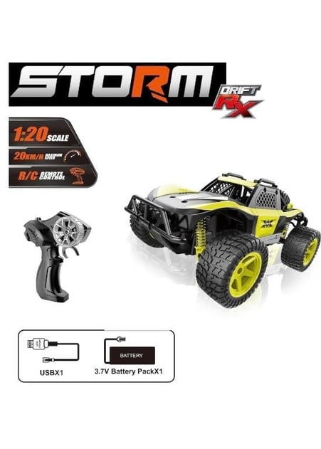 Uzaktan Kumandalı Şarjlı 1:20 Storm Drift Off Road Araba