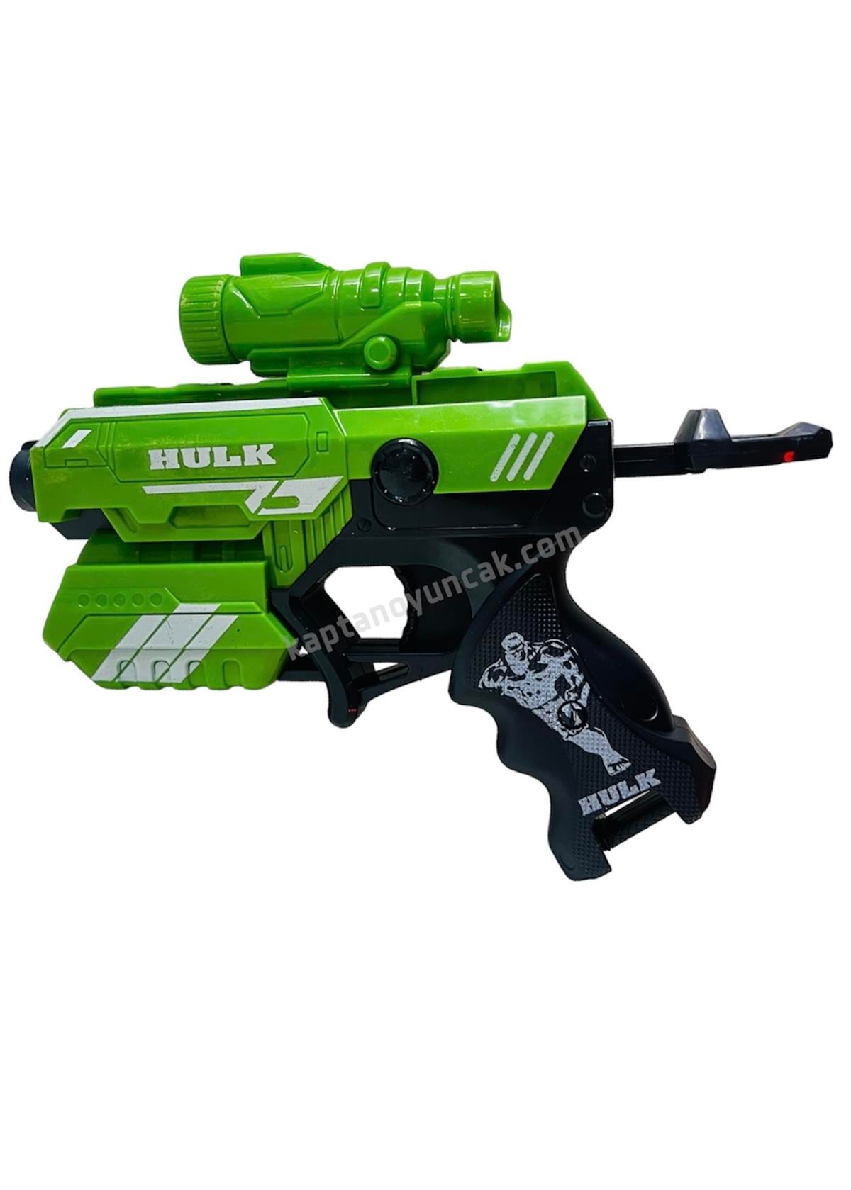 Avengers Sünger Mermi Atan Nerf Tabanca Hulk Modeli