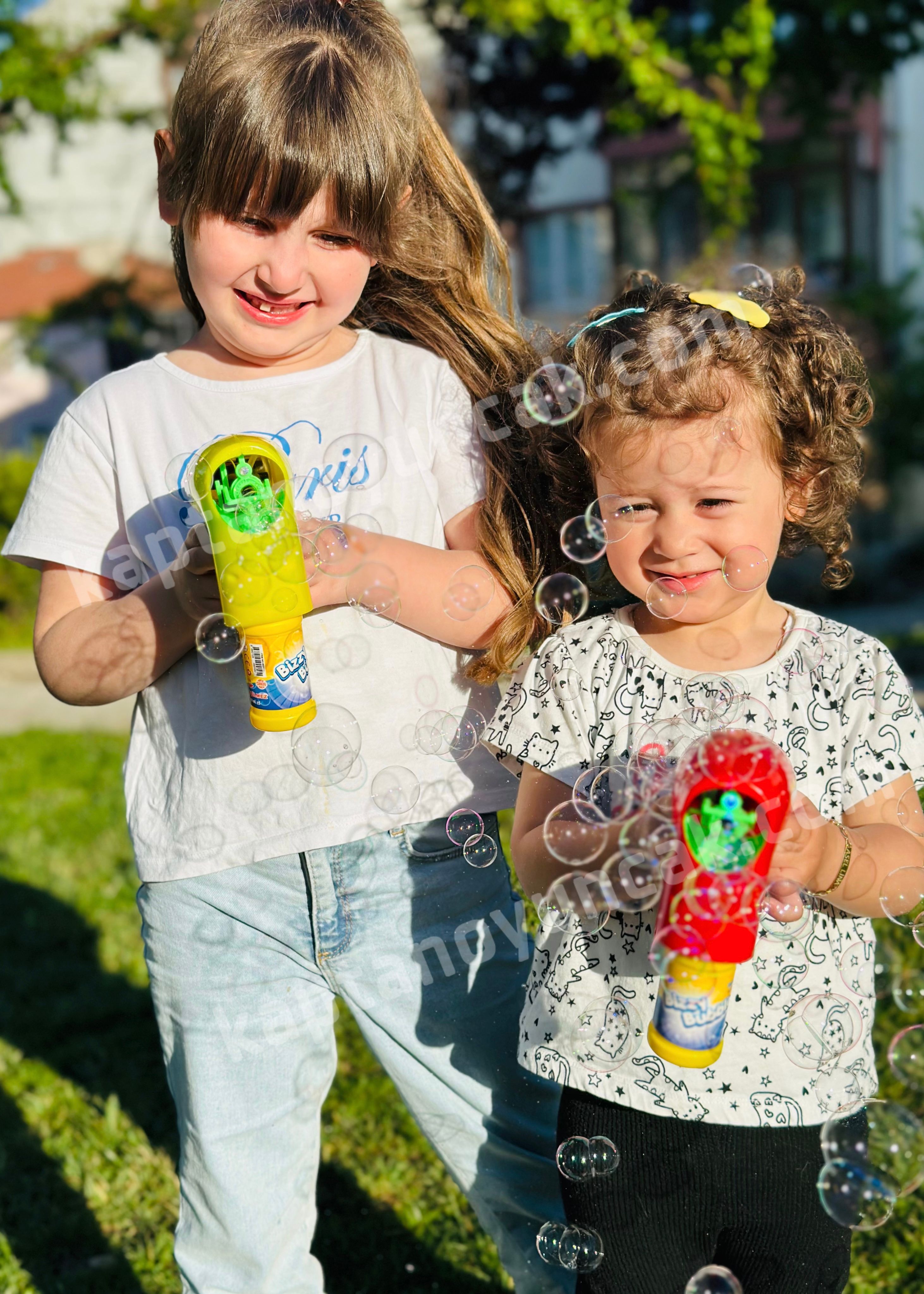 Kayyum Otomatik Işıklı Köpük Tabancası Bizzy Bubble