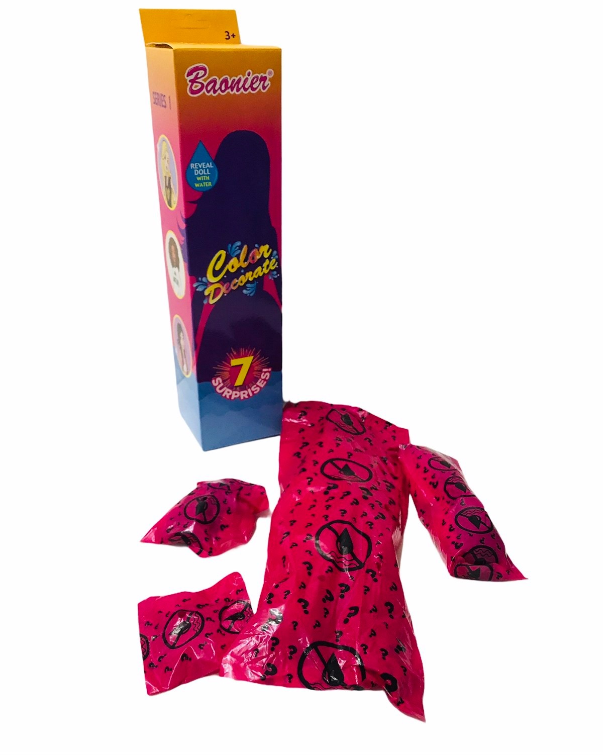 Renk Değiştiren Barbie Sürpriz Bebek